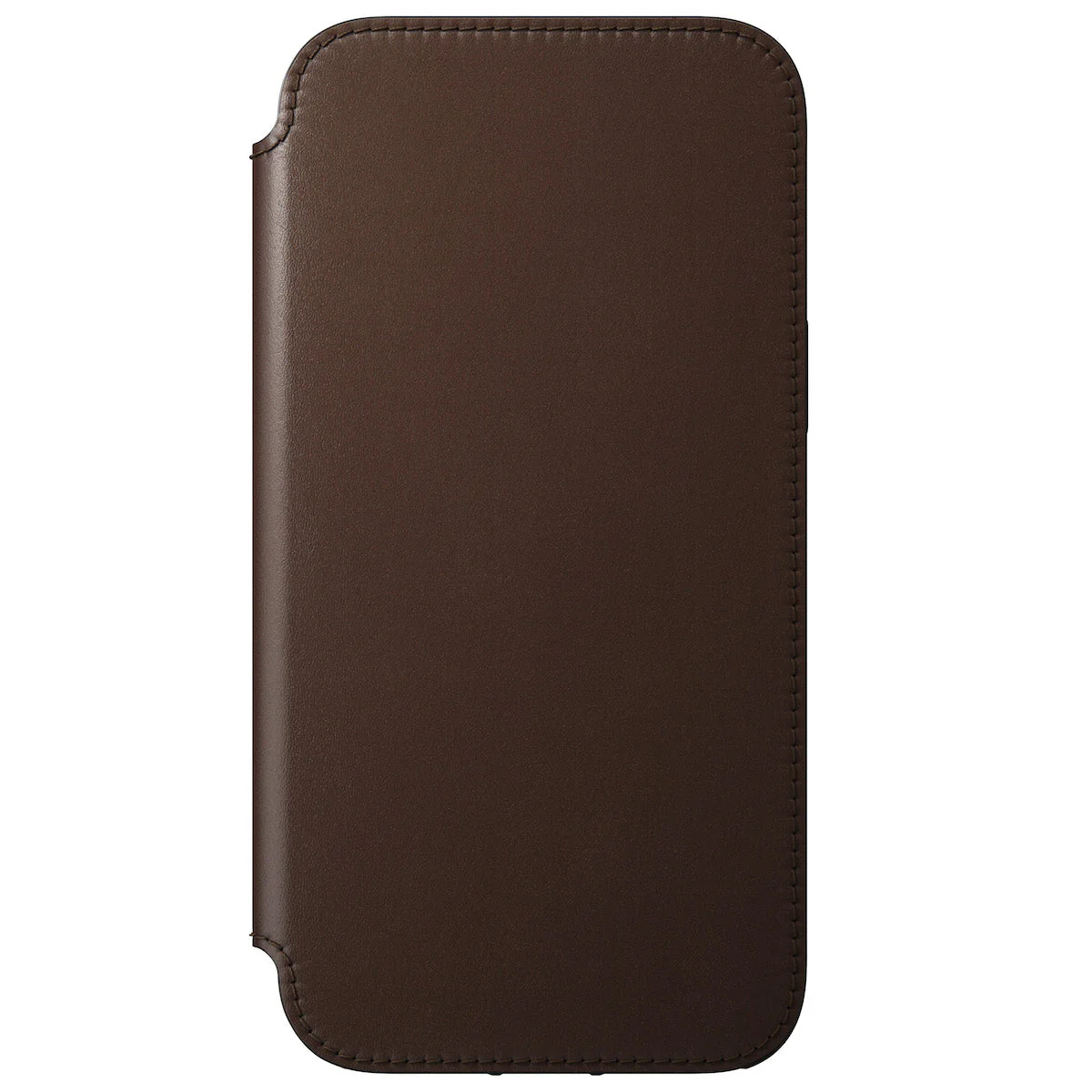 Nomad Rugged Leather Folio Case w/ Magsafe For iPhone 12 Pro Max - Brown - Image 4