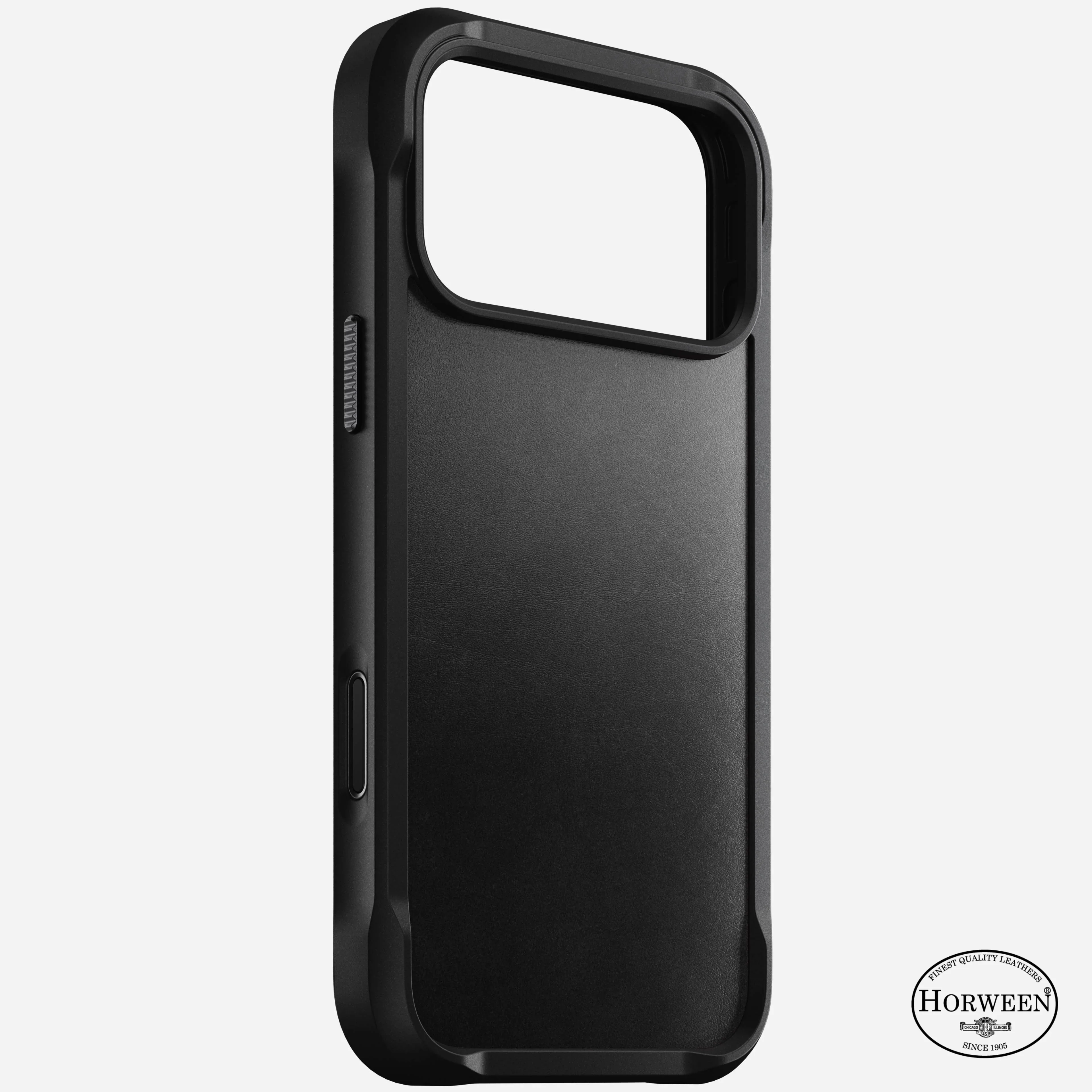 Nomad Rugged Horween Leather MagSafe Case iPhone 17 Pro Max – Black - Image 5