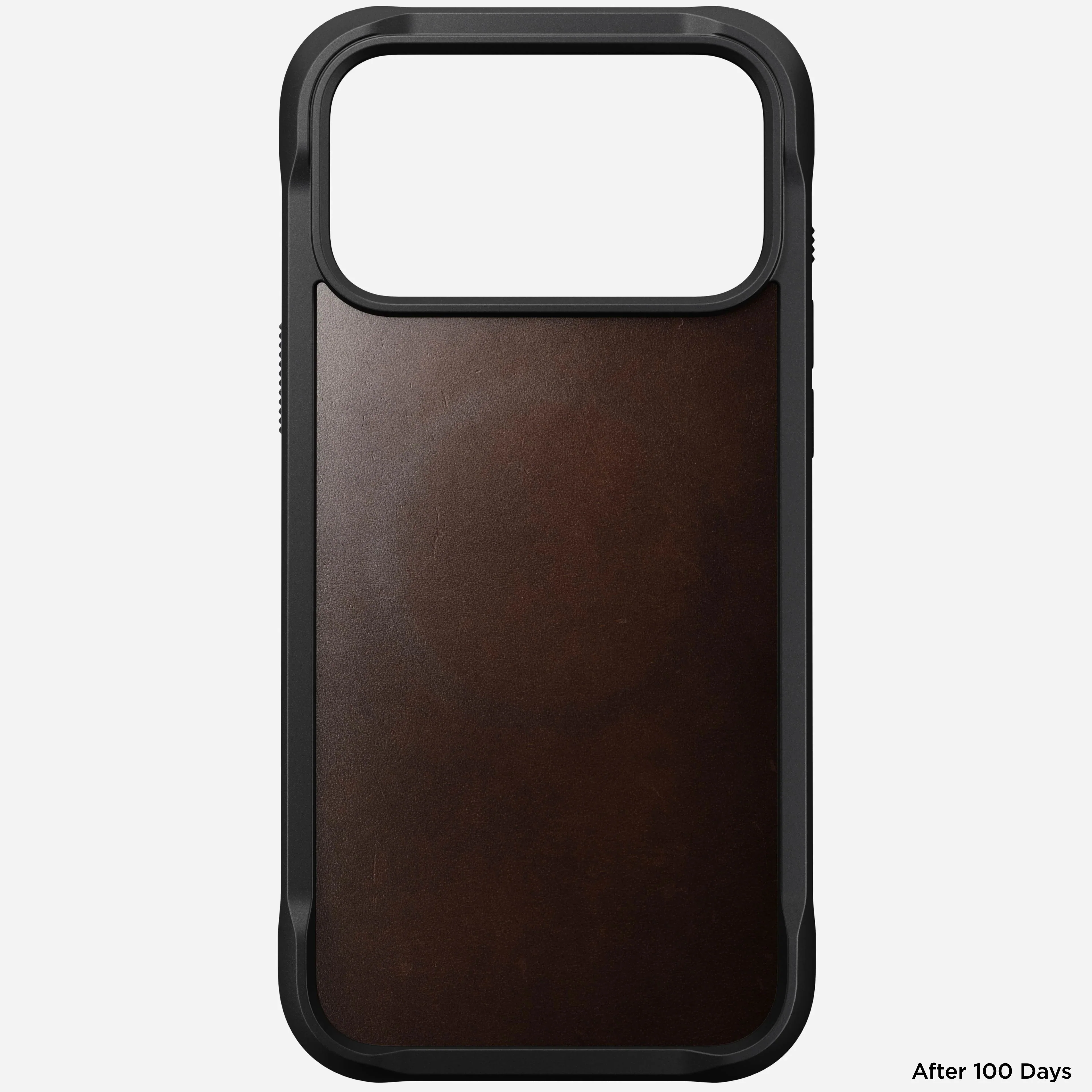 Nomad Rugged Horween Leather MagSafe Case iPhone 17 Pro – Rustic Brown - Image 6