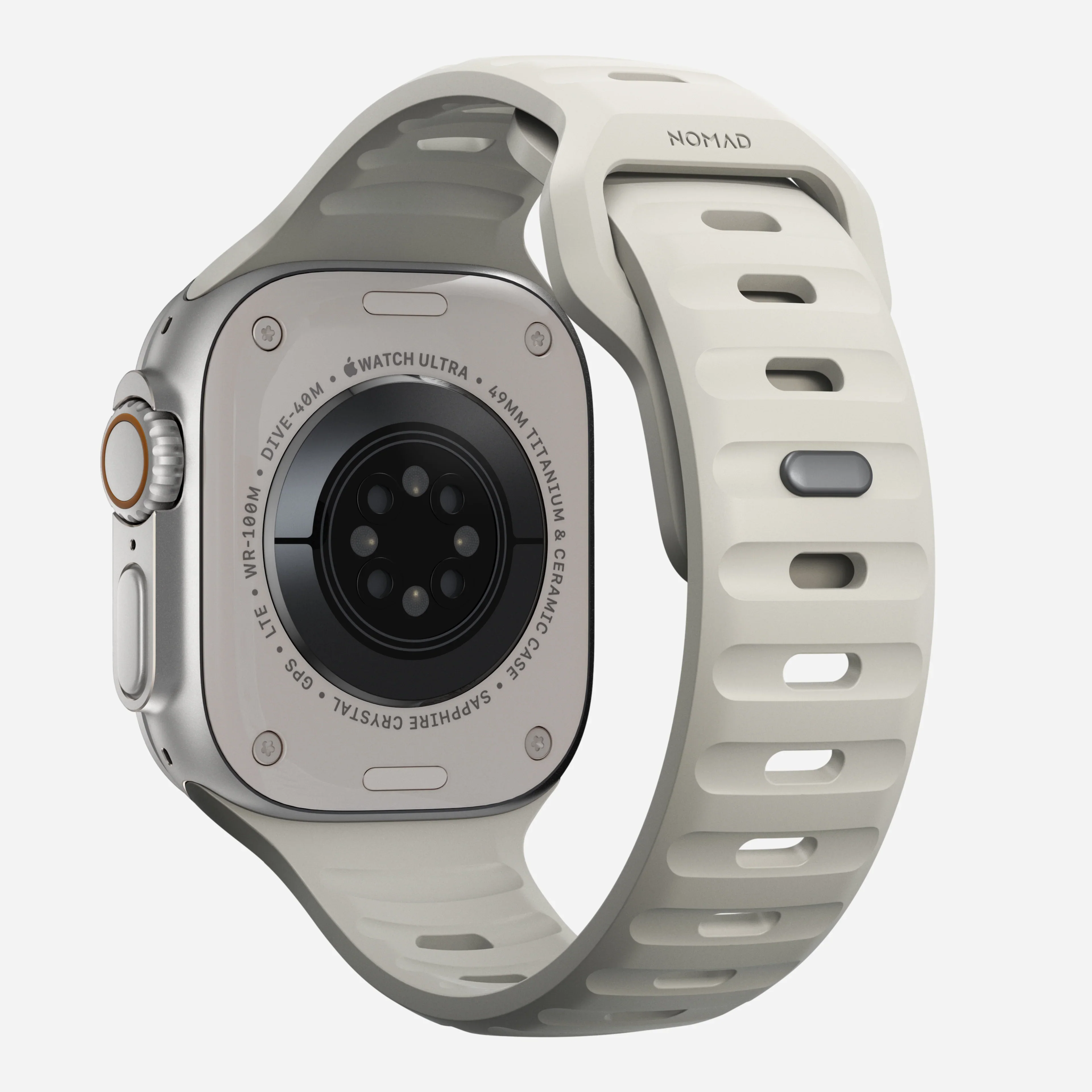 Nomad Sport Band 38mm / 40mm / 41mm / 42mm Waterproof Bracelet - Stone - Image 10