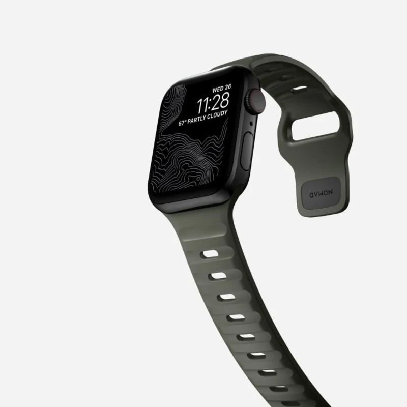 Nomad Sport Band 41mm/42mm Waterproof Bracelet - Ash Green - Image 8