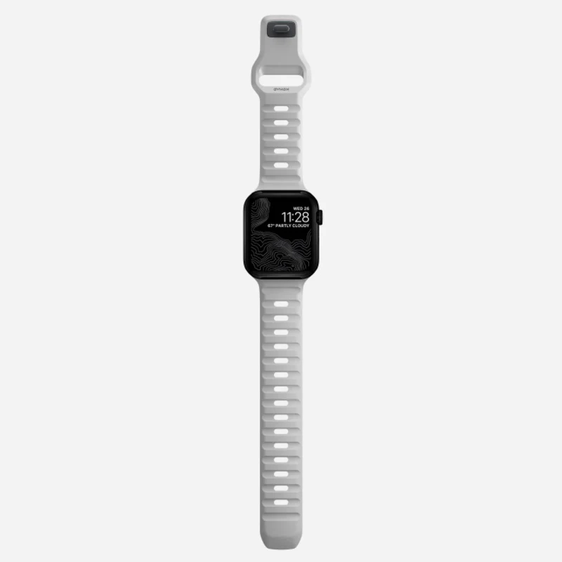 Nomad Sport Band 42mm/44mm/45mm/49mm Bracelet for Apple Watch - Lunar Gray - Image 2