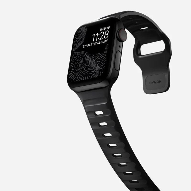 Nomad Sport Band 45/46/49mm Waterproof Bracelet - Black - Image 2