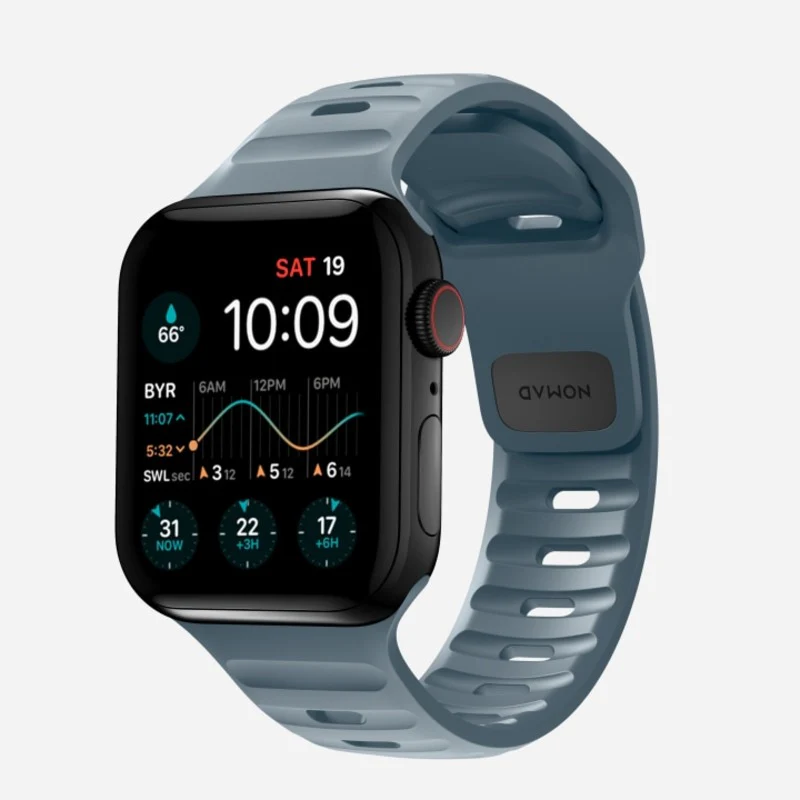 Nomad Sport Band 45mm Waterproof Bracelet - Marine Blue - Image 8