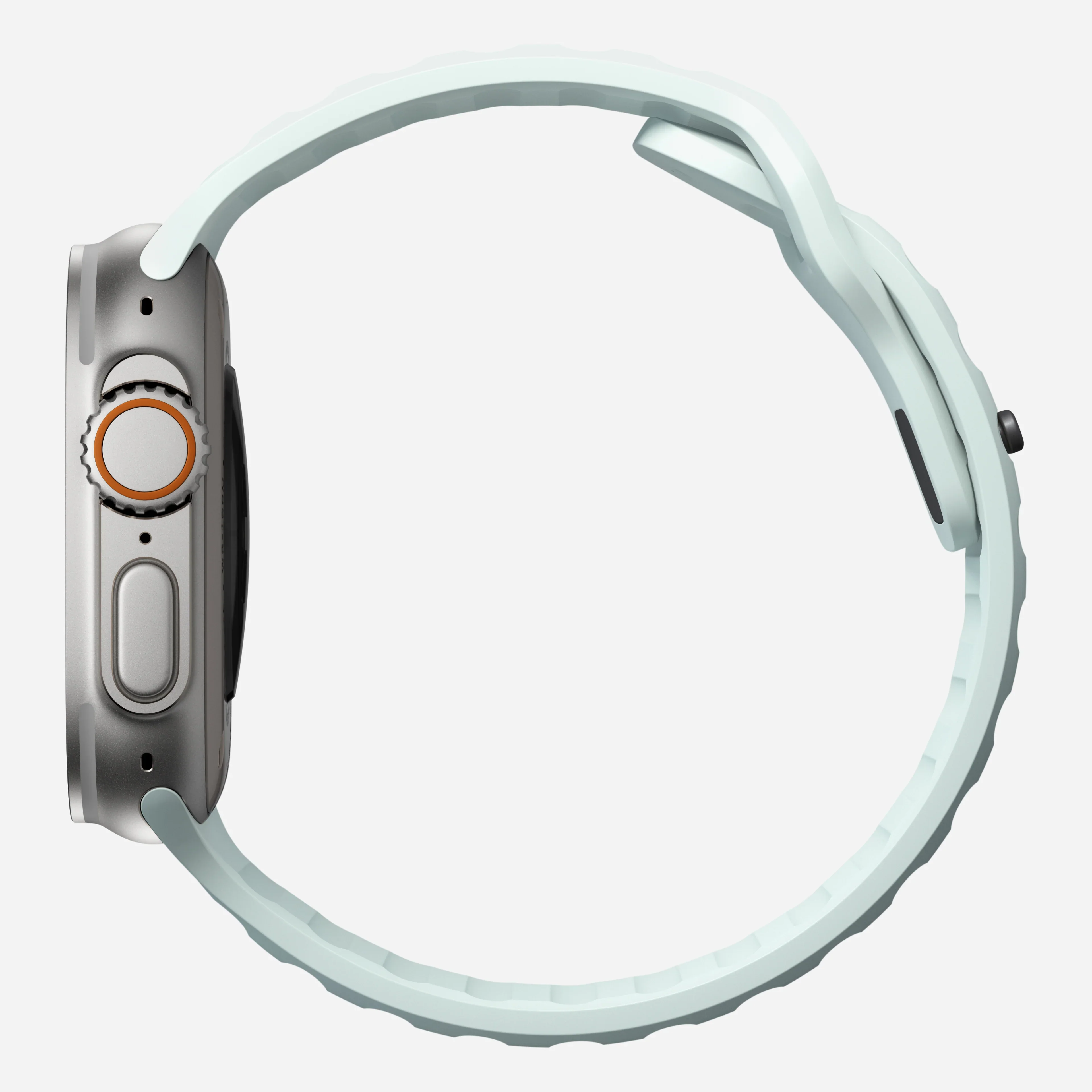 Nomad Sport Band Icy Blue Glow for Apple Watch 44-49mm – Limited Edition Glow 2.0 - Image 13