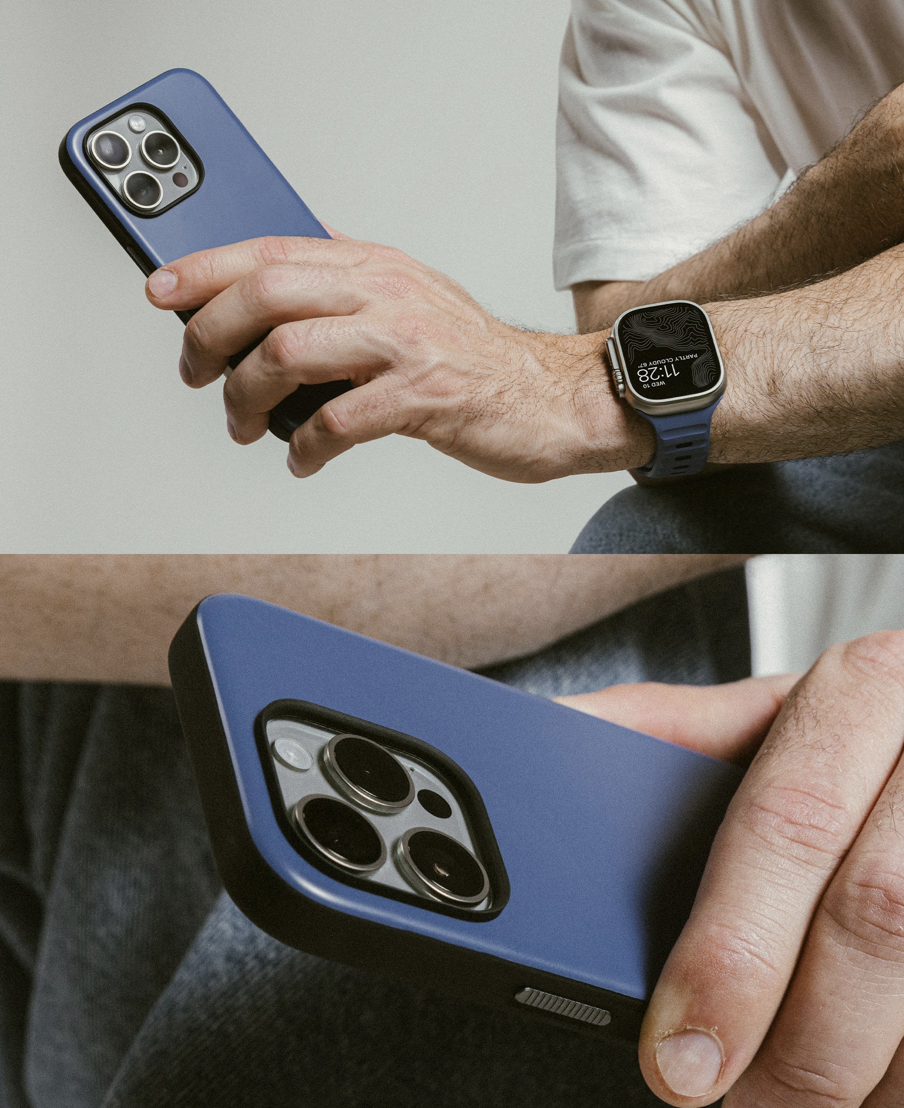 Nomad Sport Case & MagSafe for iPhone 16 Pro Max 6.9 - Naval Blue - Image 8