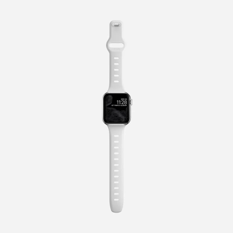 Nomad Sport Slim Band 38mm / 40mm / 41mm Waterproof Bracelet - White - Image 7