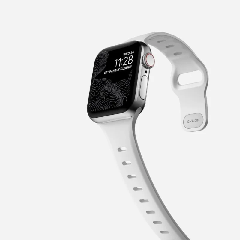 Nomad Sport Slim Band 38mm / 40mm / 41mm Waterproof Bracelet - White - Image 9