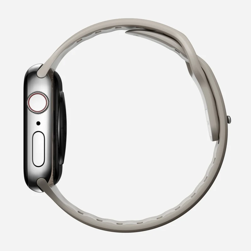 Nomad Sport Slim Band 42mm/44mm/45mm/49mm Waterproof Bracelet for Apple Watch - Bone - Image 3