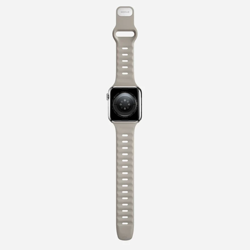 Nomad Sport Slim Band 42mm/44mm/45mm/49mm Waterproof Bracelet for Apple Watch - Bone - Image 7