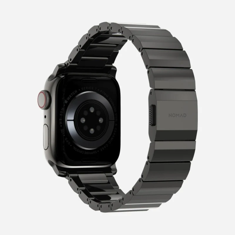 Nomad Steel Band 41mm Graphite Hardware Bracelet for Apple Watch - Graphite - Image 3