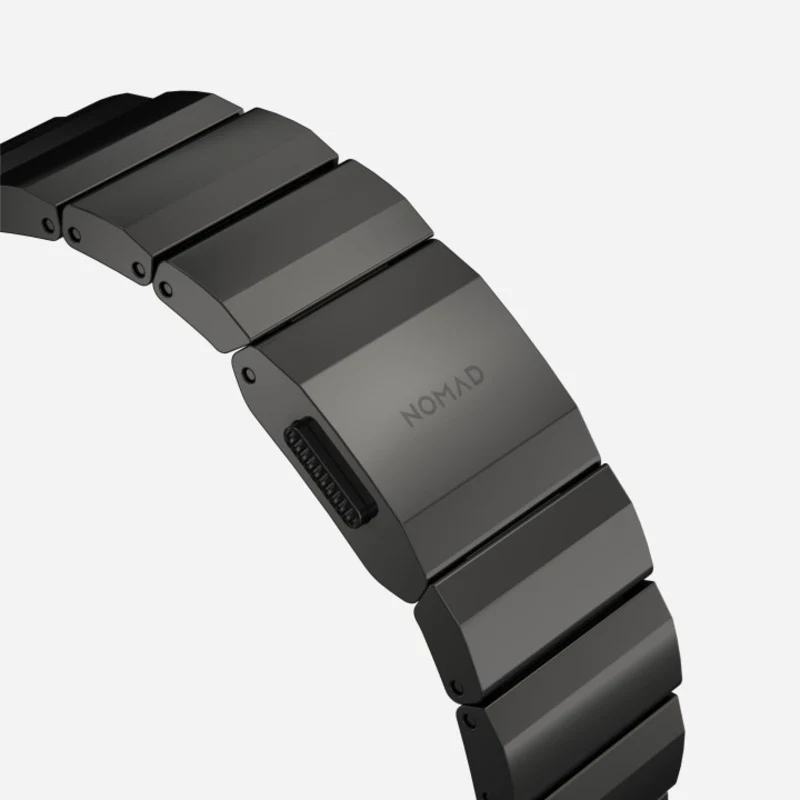 Nomad Steel Band 41mm Graphite Hardware Bracelet for Apple Watch - Graphite - Image 6