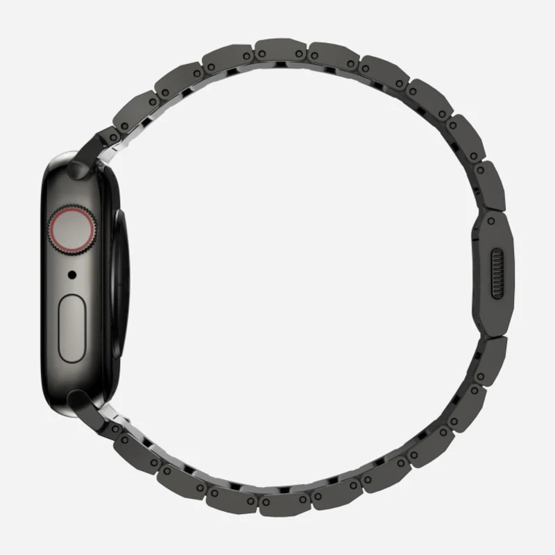 Nomad Steel Band 41mm Graphite Hardware Bracelet for Apple Watch - Graphite - Image 8