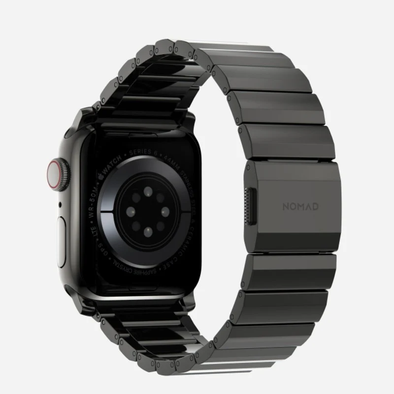 Nomad Steel Band 45mm Graphite Hardware Bracelet - Graphite - Image 2
