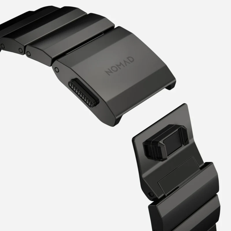 Nomad Steel Band 45mm Graphite Hardware Bracelet - Graphite - Image 3
