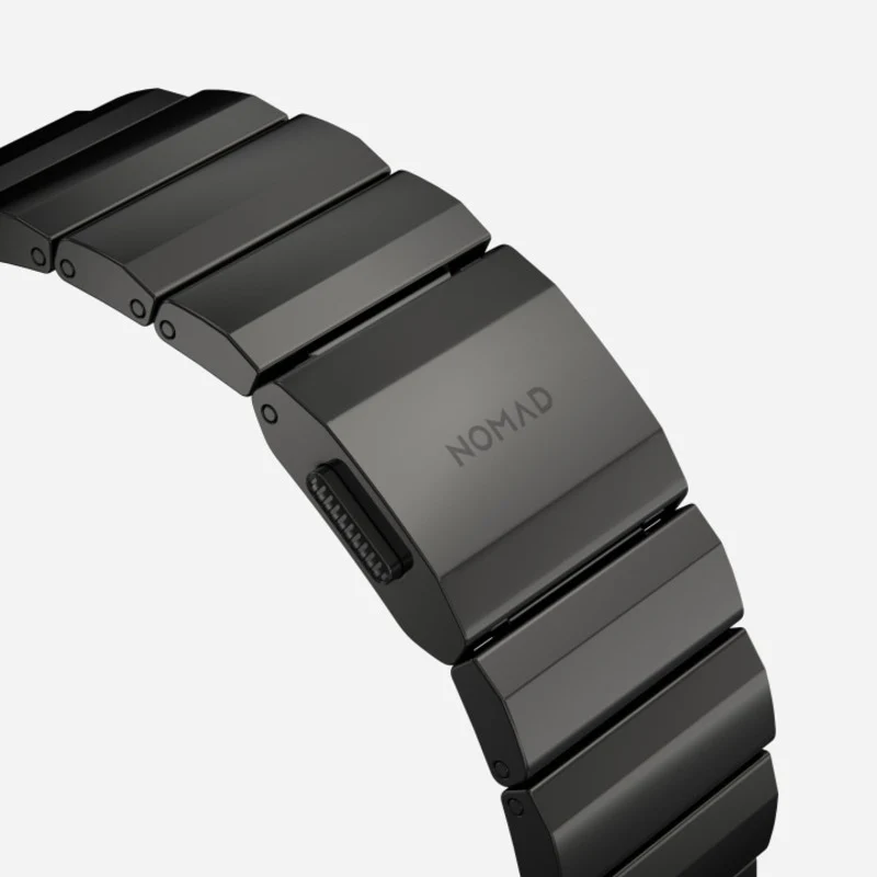Nomad Steel Band 45mm Graphite Hardware Bracelet - Graphite - Image 5