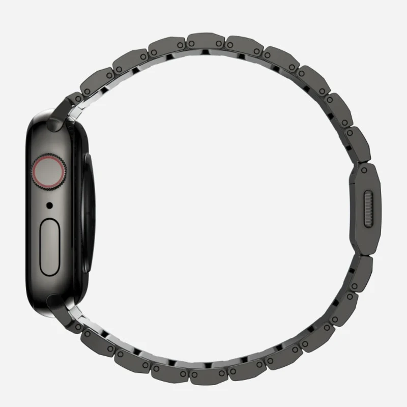 Nomad Steel Band 45mm Graphite Hardware Bracelet - Graphite - Image 6