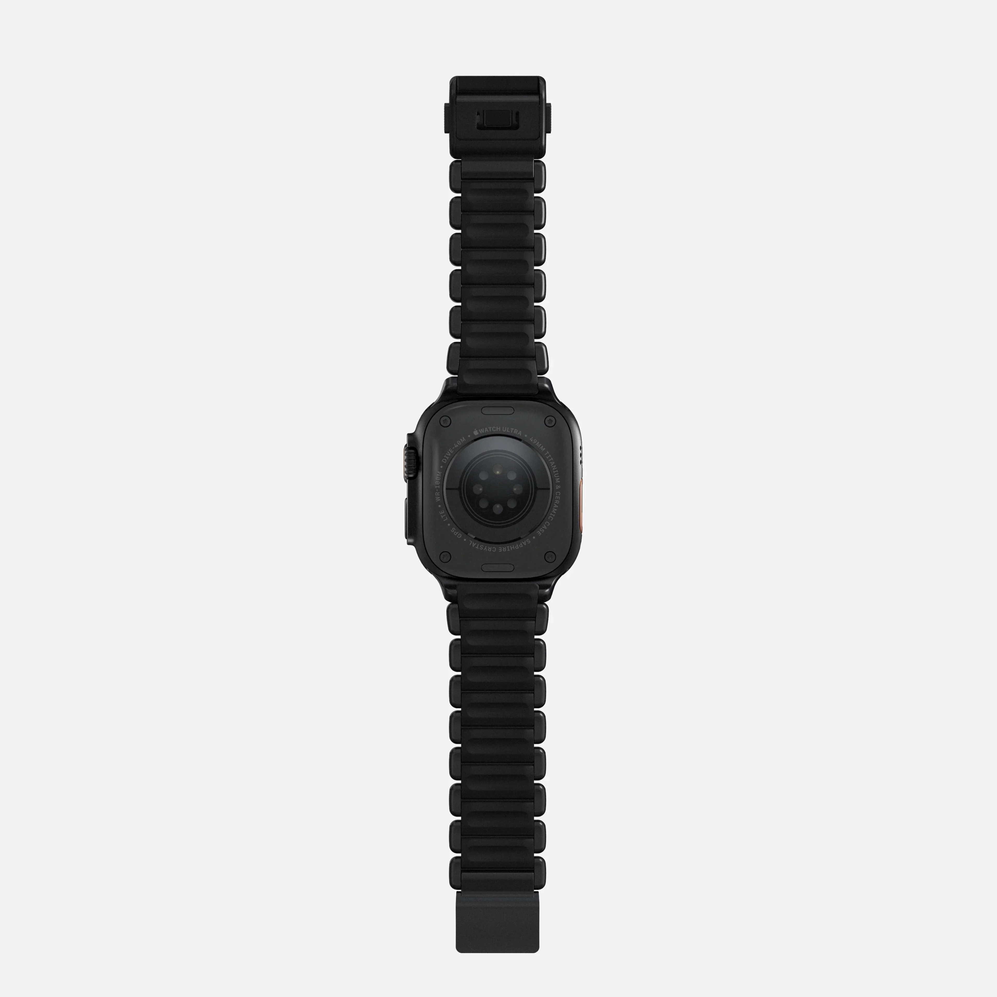 Nomad Stratos Titanium Apple Watch Ultra 1 - 3 / 42-49mm / Series 1-11 & SE - Black / Black - Image 11