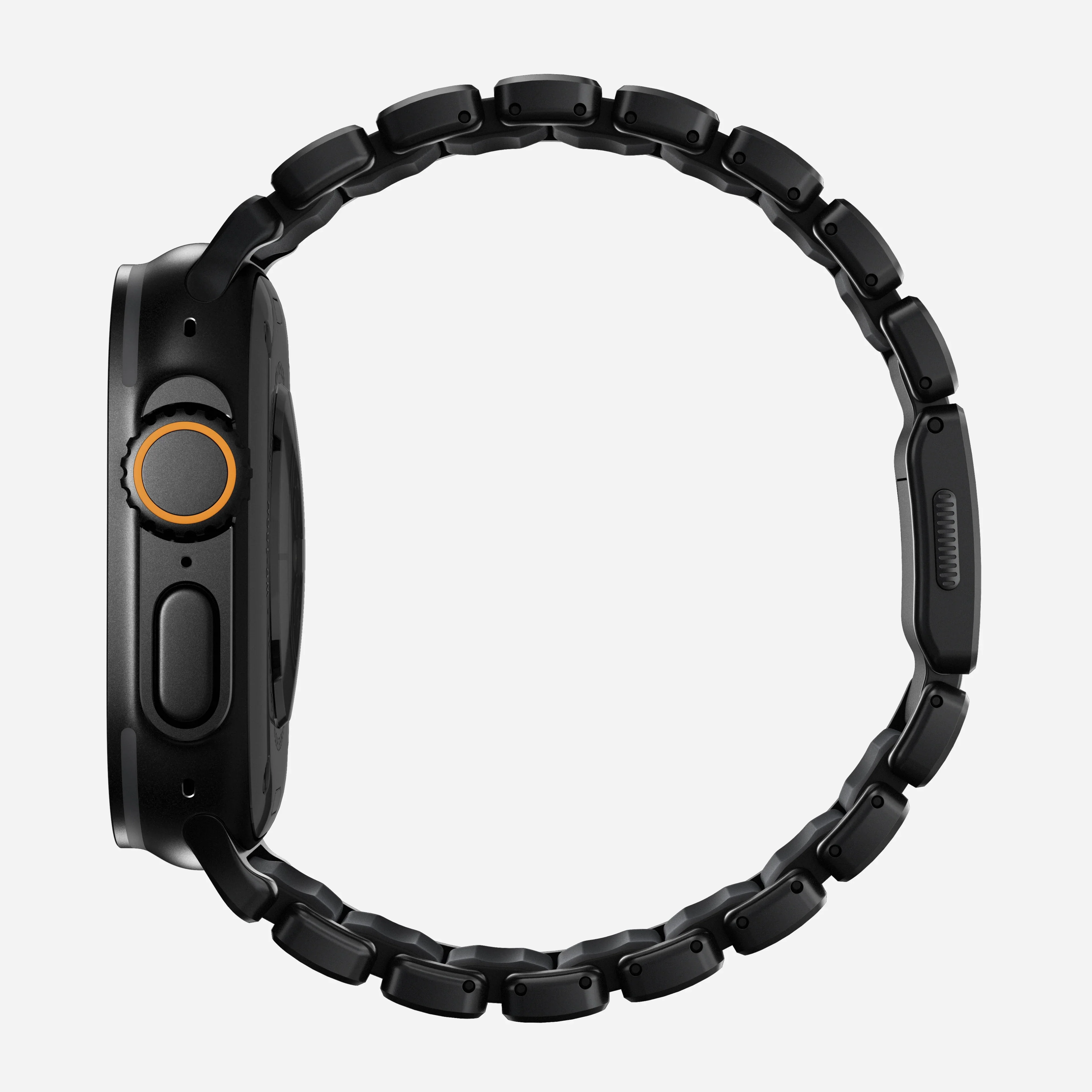 Nomad Stratos Titanium Apple Watch Ultra 1 - 3 / 42-49mm / Series 1-11 & SE - Black / Black - Image 3