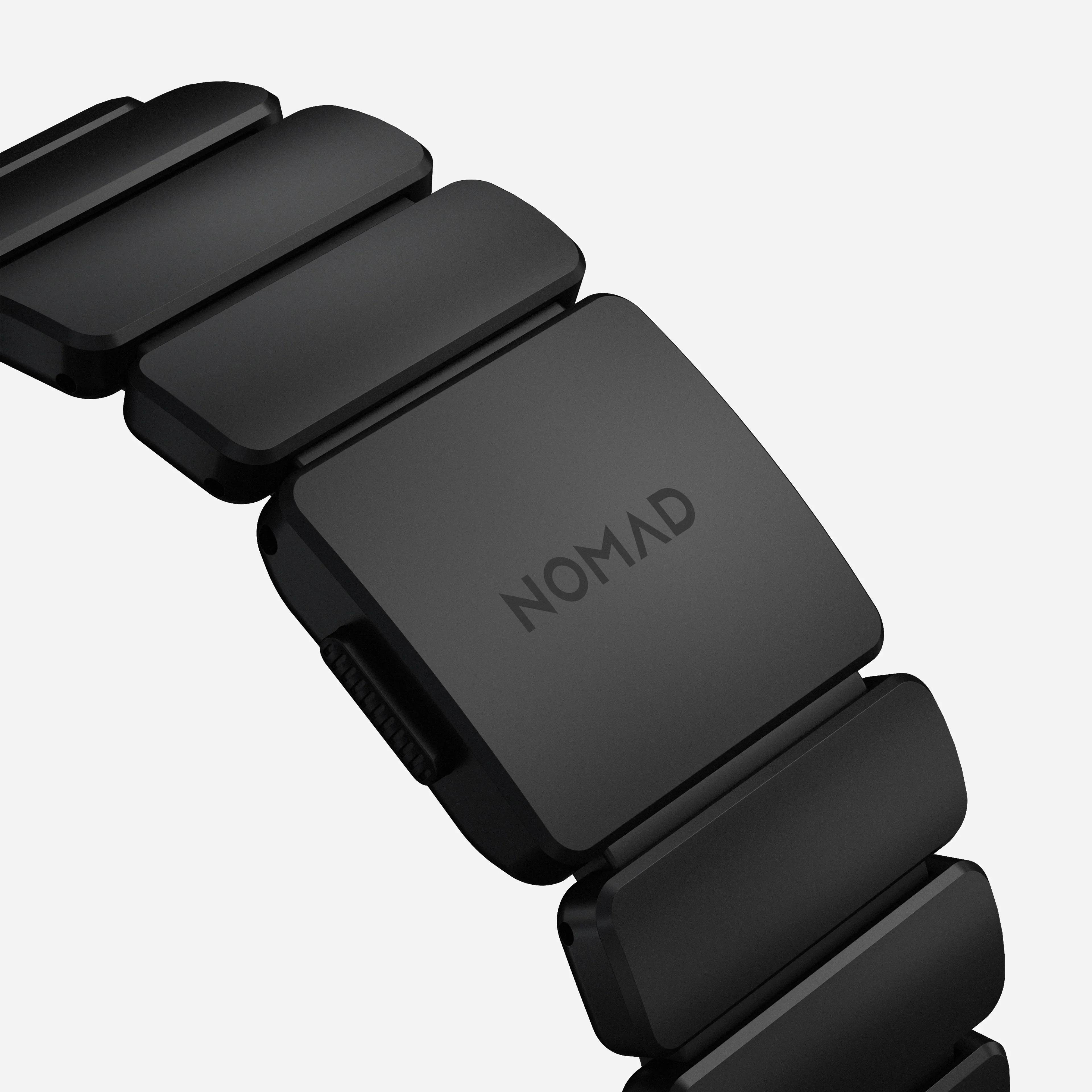 Nomad Stratos Titanium Apple Watch Ultra 1 - 3 / 42-49mm / Series 1-11 & SE - Black / Black - Image 9