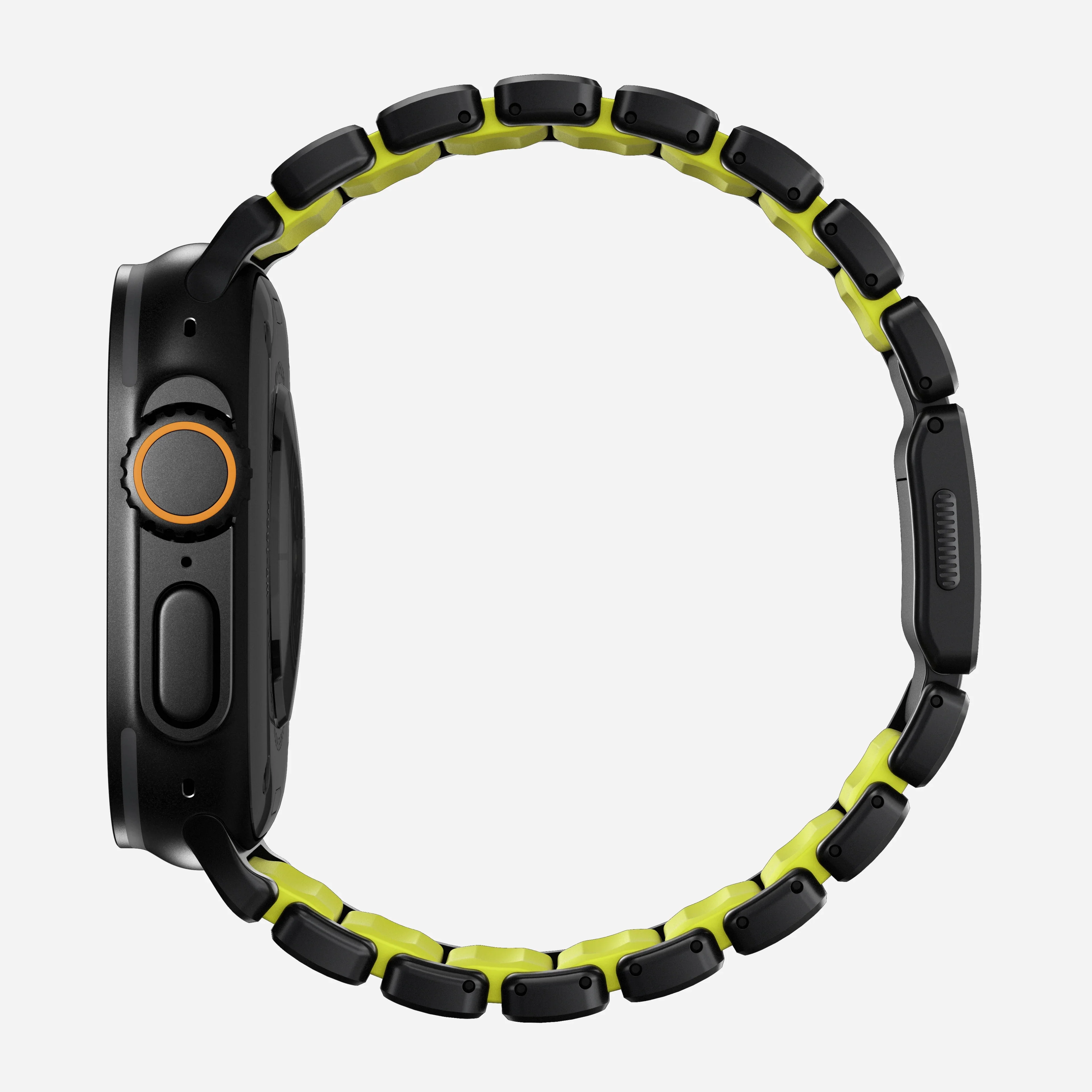 Nomad Stratos Titanium Apple Watch Ultra 1 - 3 / 42-49mm / Series 1-11 & SE - Black / Volt - Image 6