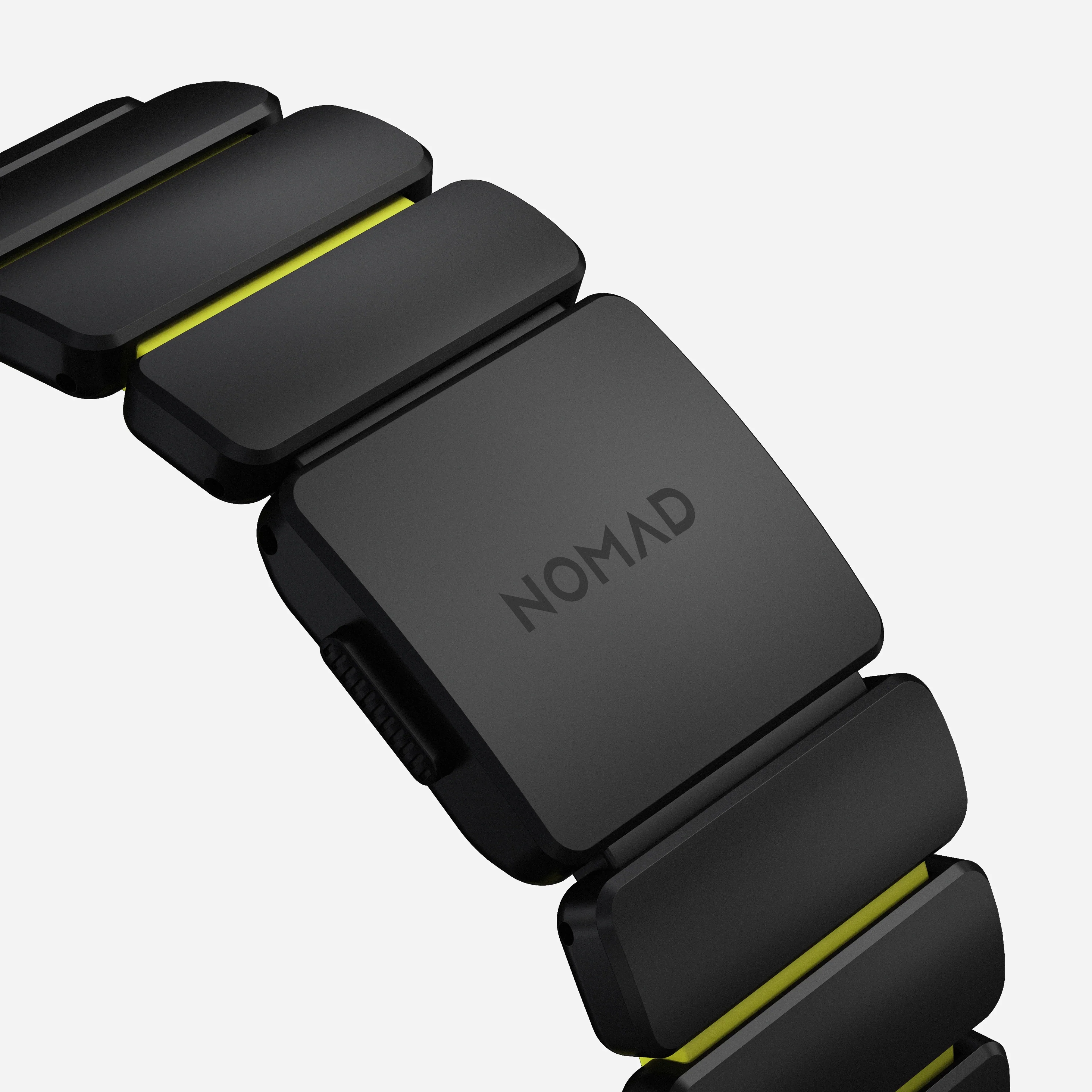 Nomad Stratos Titanium Apple Watch Ultra 1 - 3 / 42-49mm / Series 1-11 & SE - Black / Volt - Image 7
