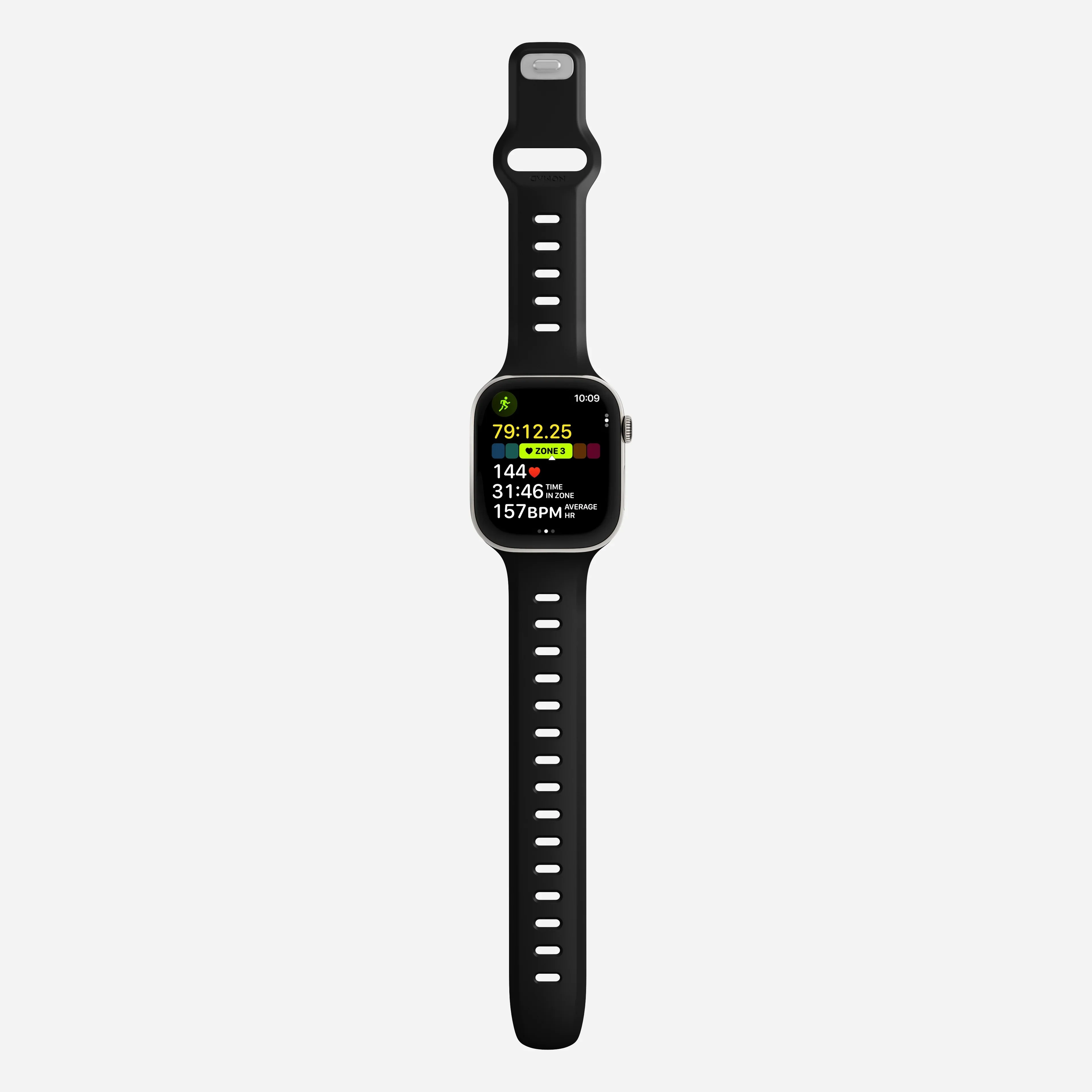 Nomad Tempo Band Apple Watch Ultra 1 - 3 / 45-49mm / Series 1-11 & SE - Black - Image 7