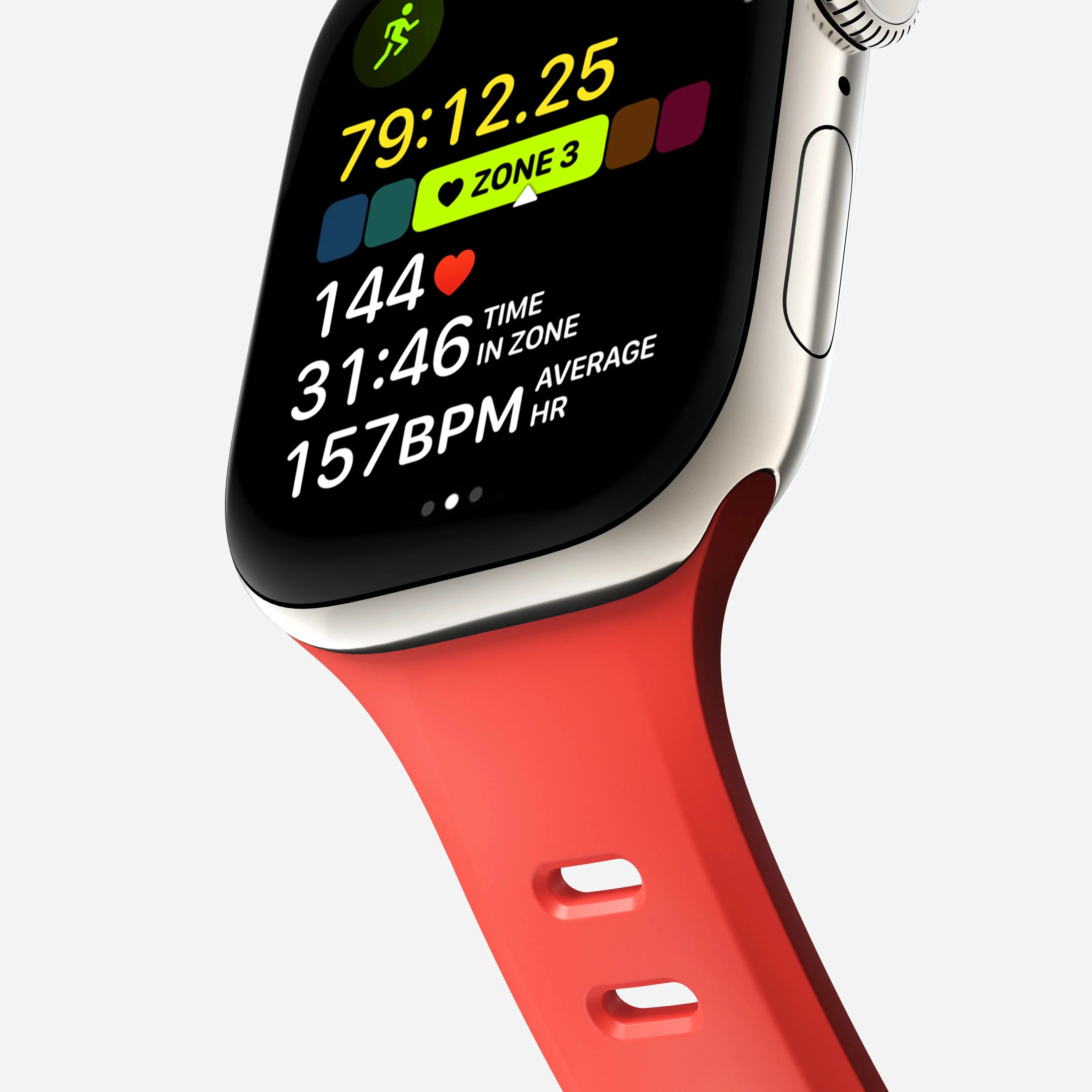 Nomad Tempo Band Apple Watch Ultra 1 - 3 / 45-49mm / Series 1-11 & SE - Crush - Image 8