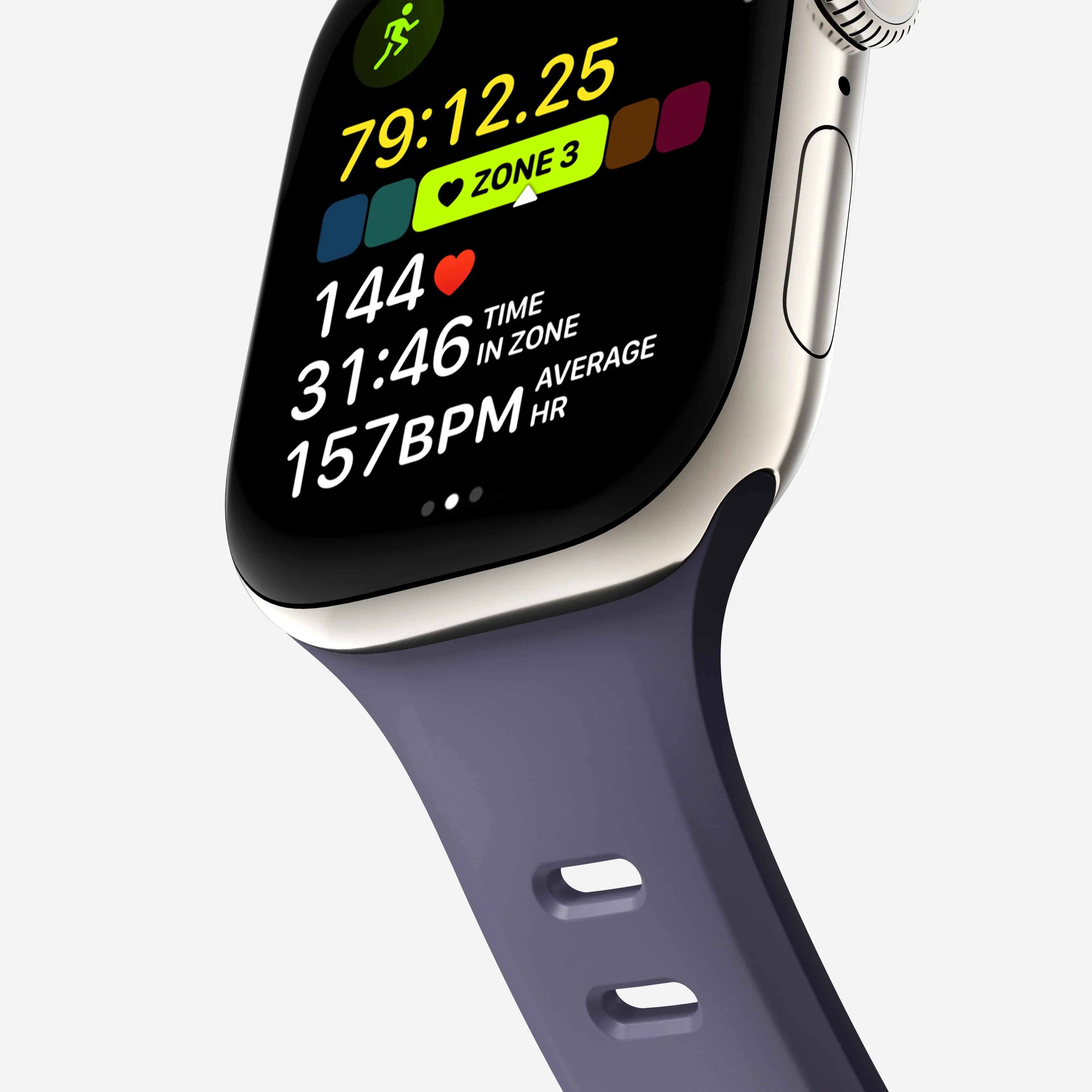 Nomad Tempo Band Apple Watch Ultra 1 - 3 / 45-49mm / Series 1-11 & SE - Dusk - Image 6