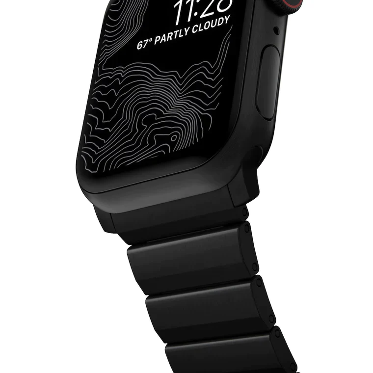 Nomad Titanium Band 42/44/45/46/49mm - Black hardware - Image 3