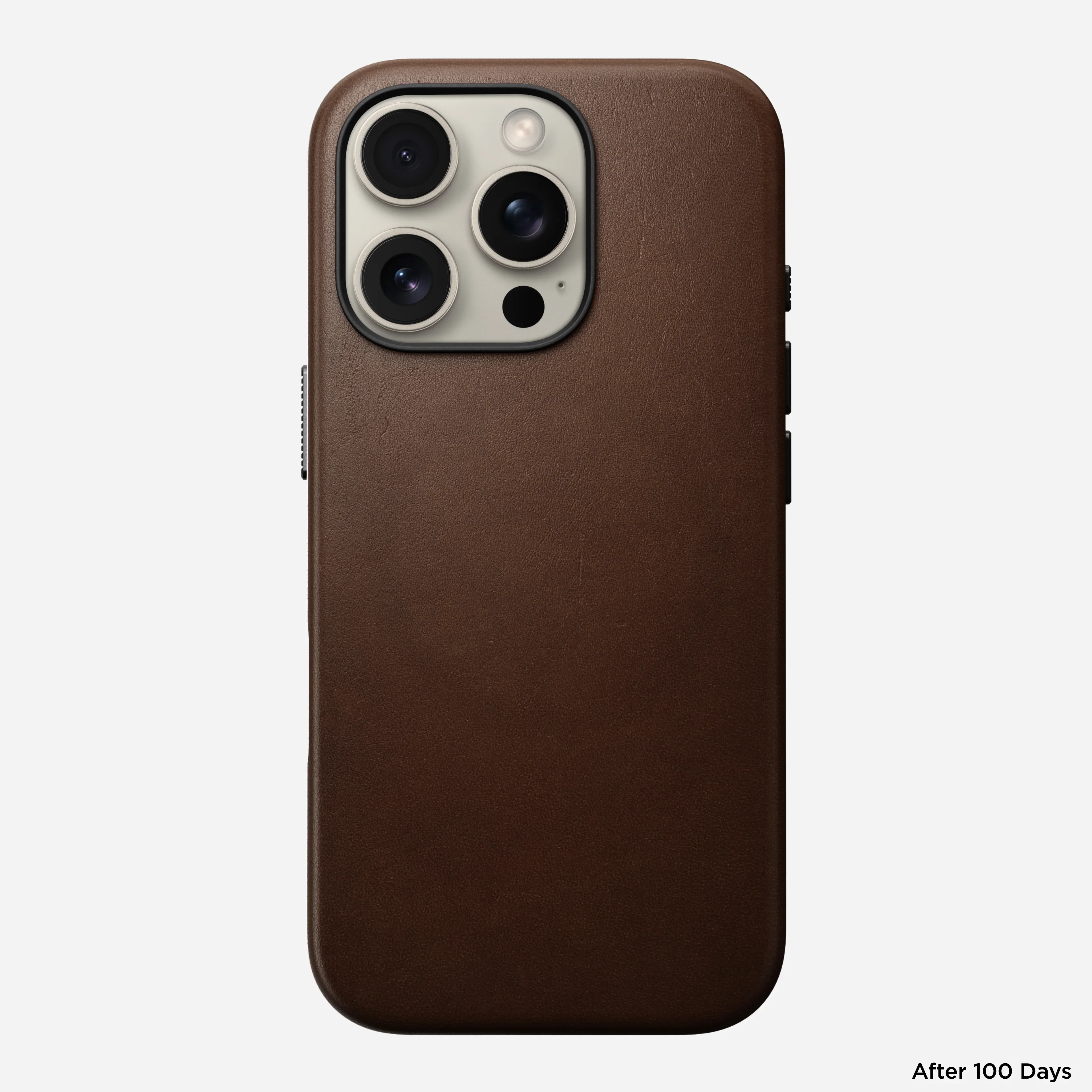 Nomad Traditional Horween Leather Case iPhone 16 Pro 6.3 - Brown - Image 8