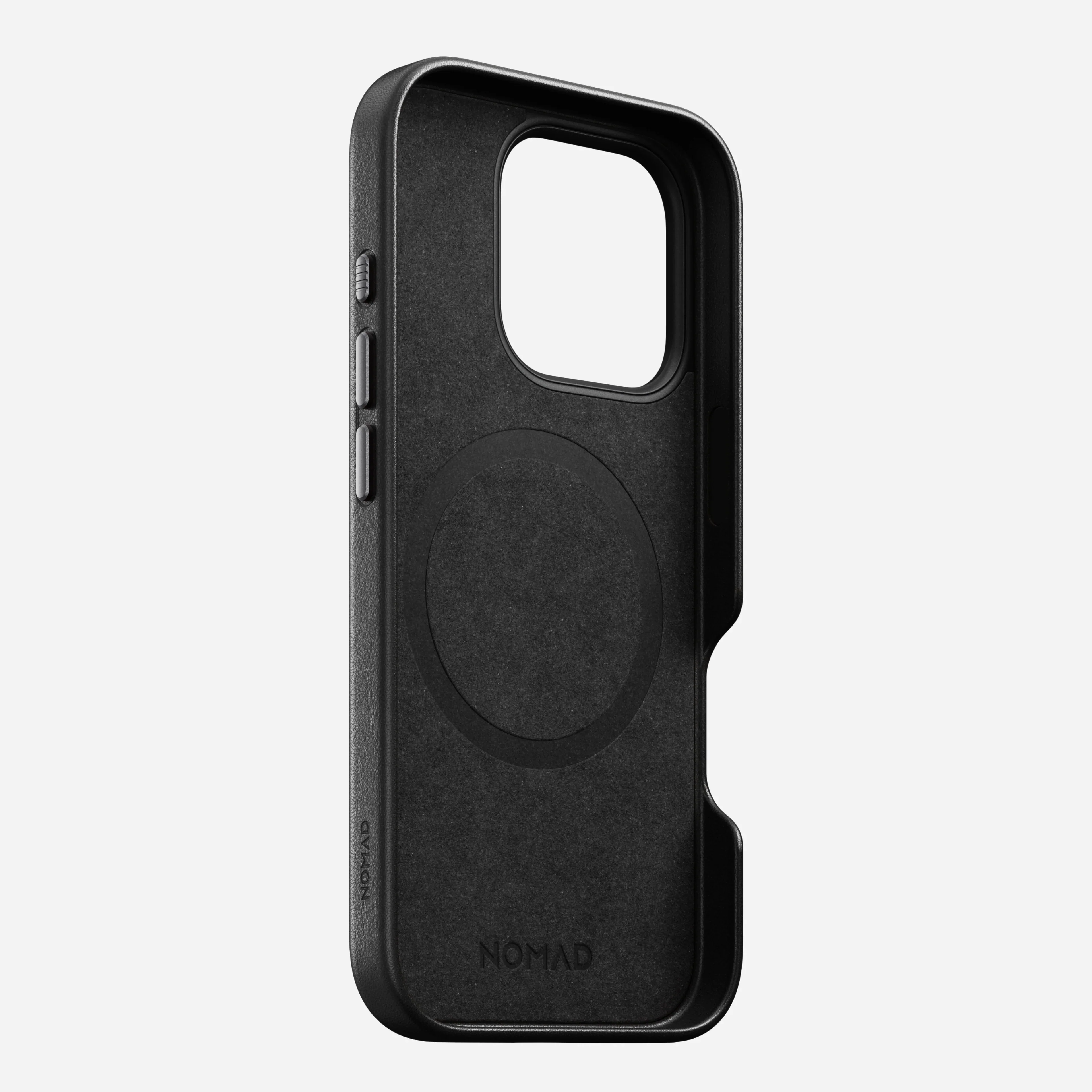 Nomad Traditional Horween Leather Case iPhone 16 Pro Max 6.9 - Black - Image 2