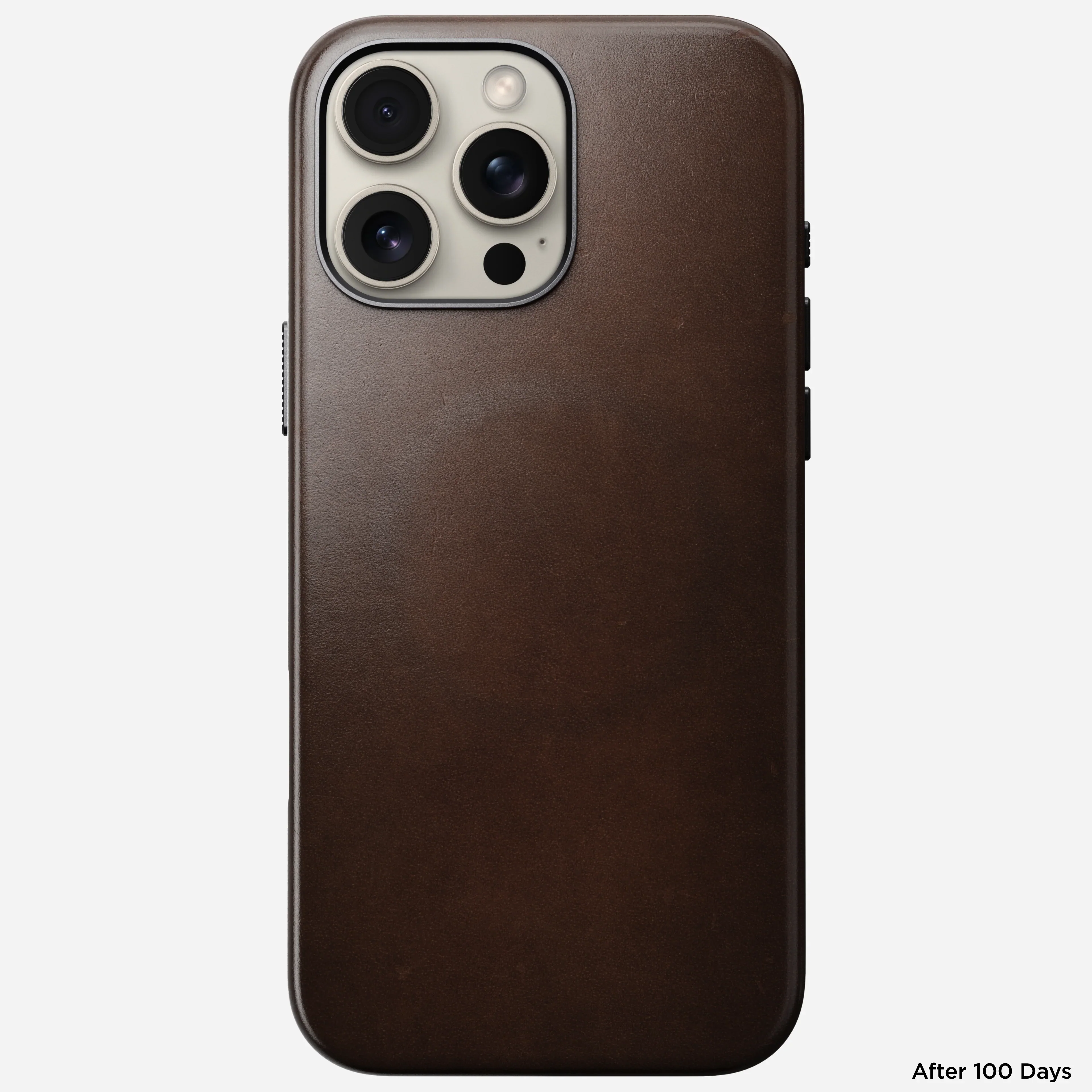 Nomad Traditional Horween Leather Case iPhone 16 Pro Max 6.9 - Brown - Image 4