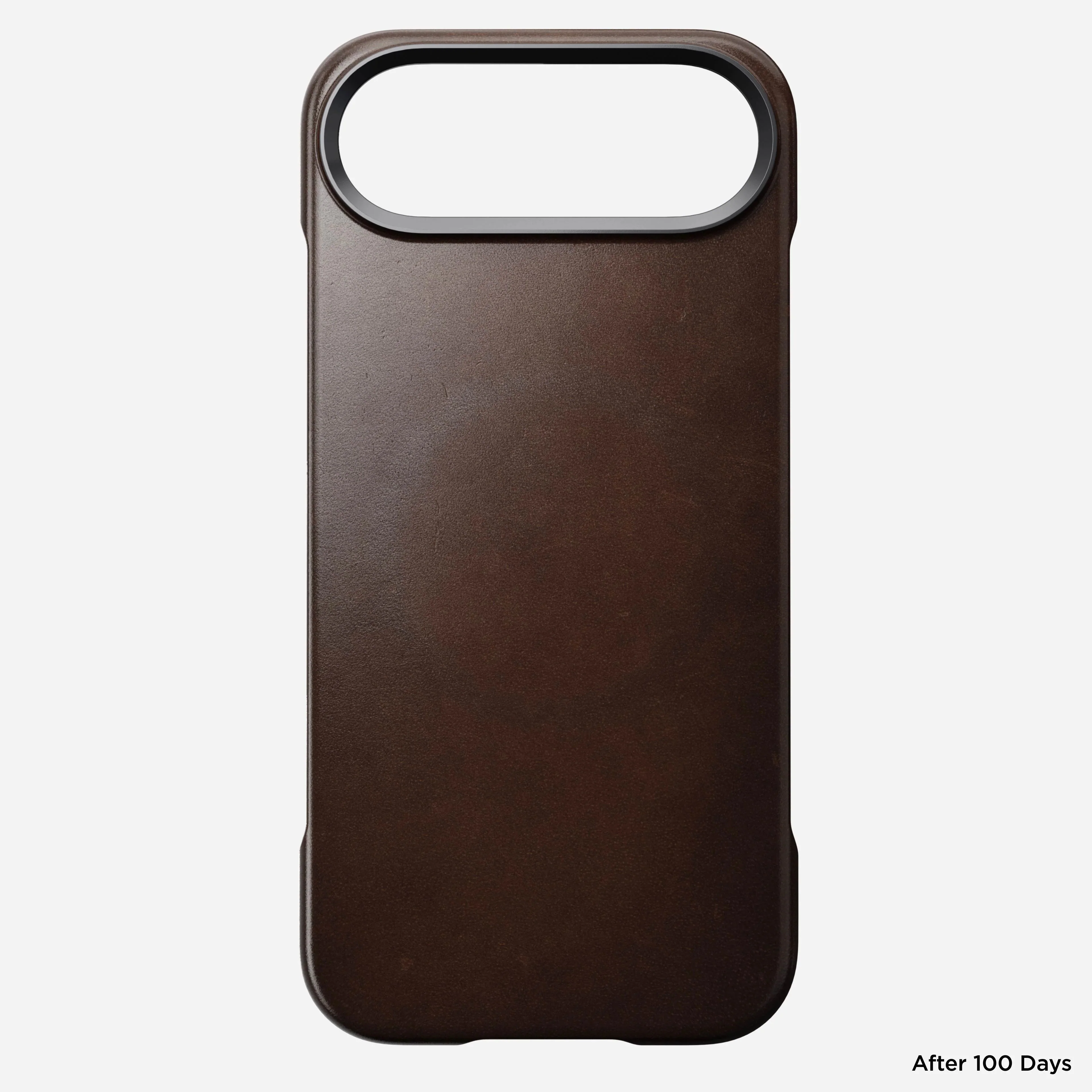 NOMAD Traditional Leather MagSafe Case iPhone 17 Air – Rustic Brown Horween - Image 5