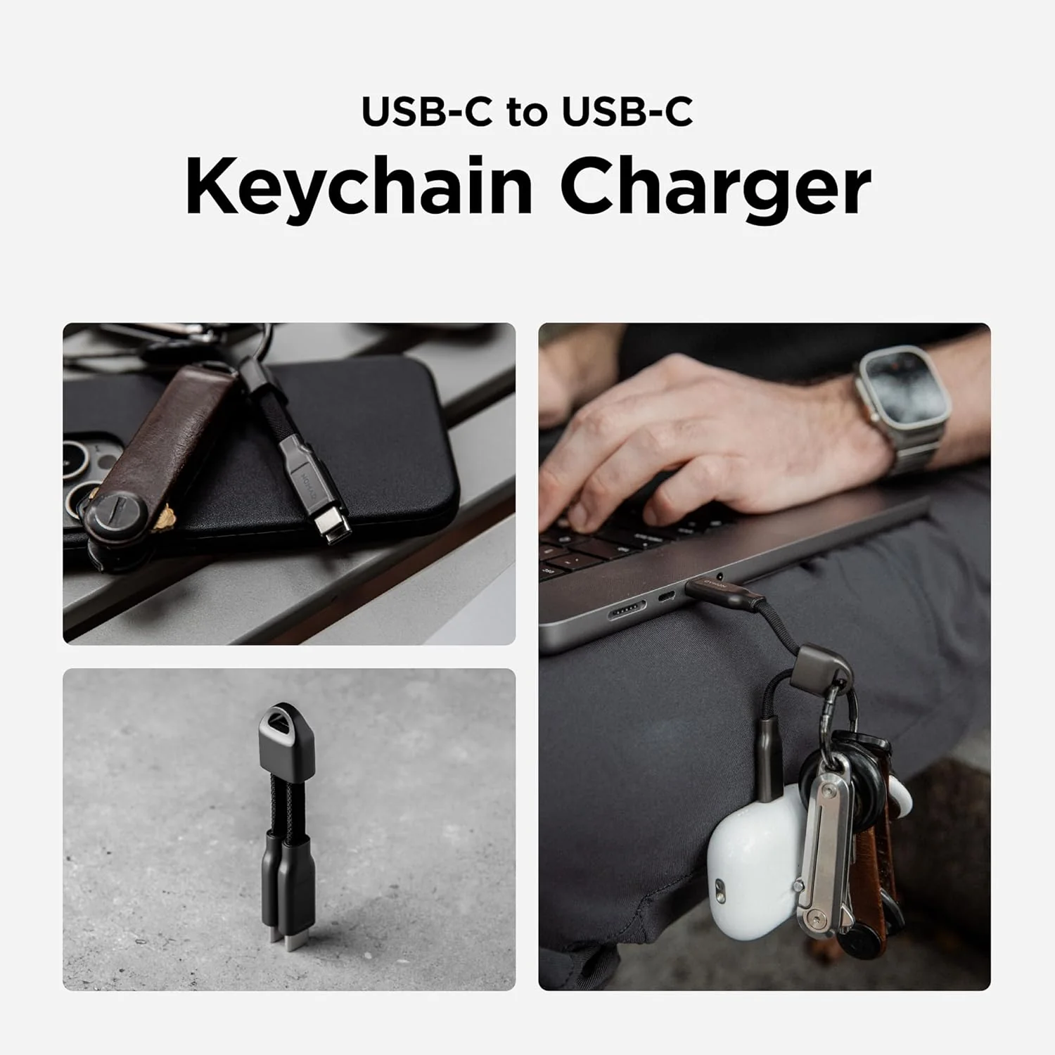 Nomad ChargeKey USB-C Keychain Cable - Image 8