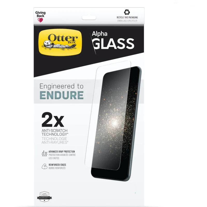Otterbox Alpha Glass Screen Guard iPhone 14 Plus / 13 Pro Max 6.7 inch Anti Microbial - Image 3