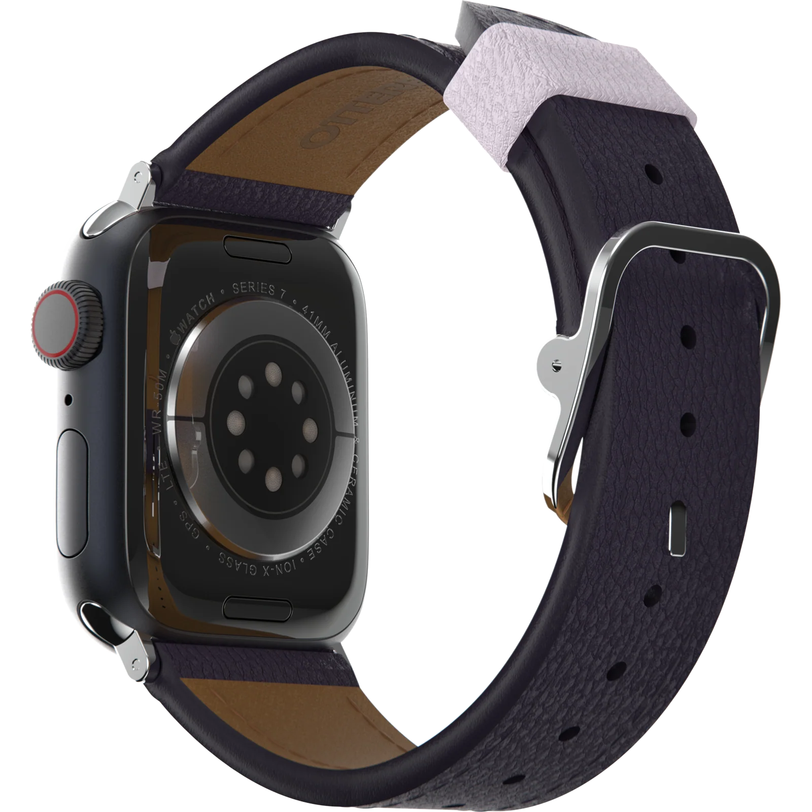Otterbox Cactus Leather Band for Apple Watch 38-42mm- Plum Luxe - Image 5