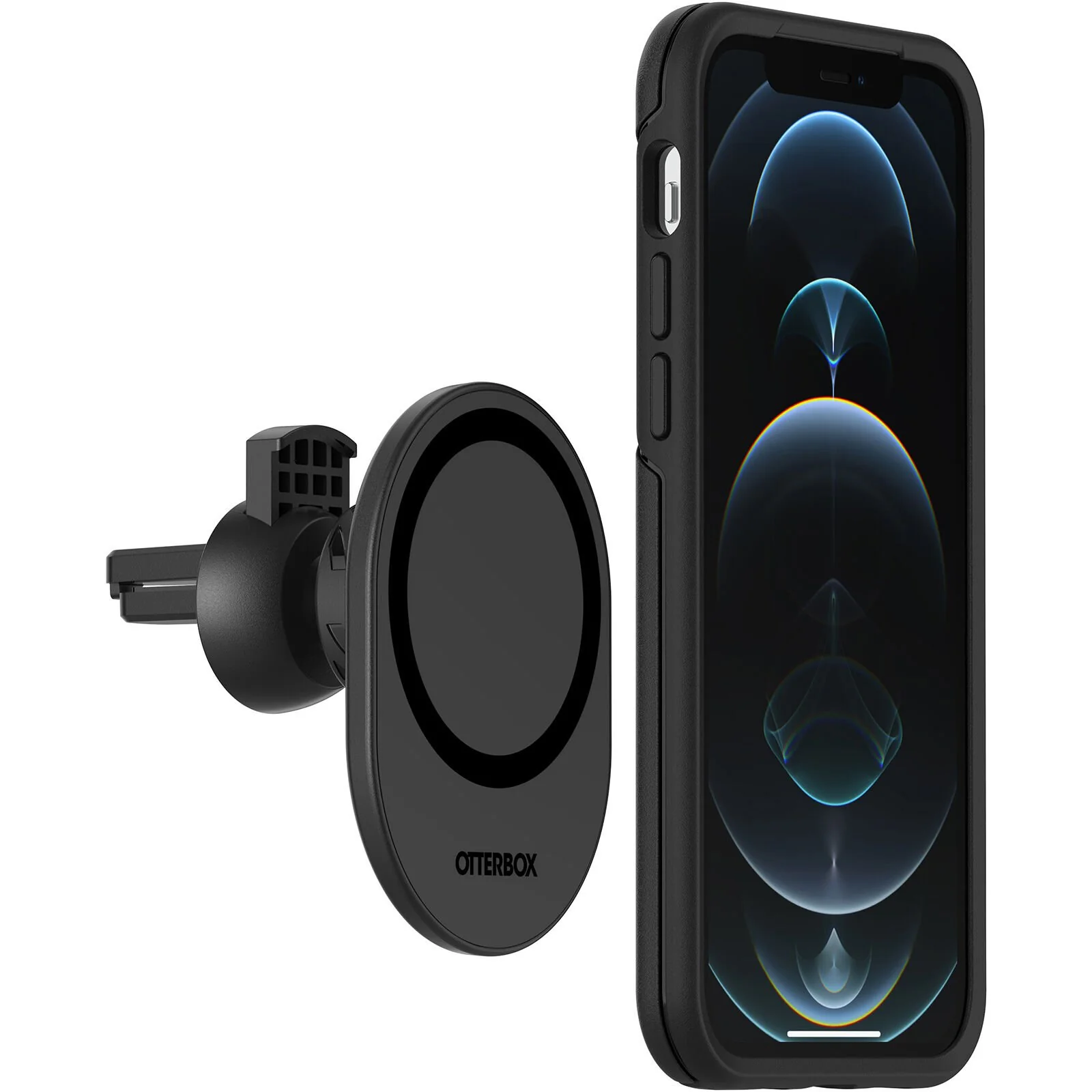 Otterbox Car Vent Mount for iPhone & MagSafe Case - Black - Image 3