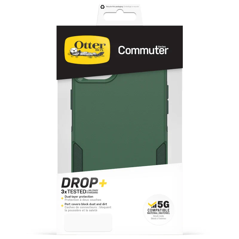 Otterbox Commuter Case iPhone 14 Plus / 15 Plus 6.7 inch Trees Company Green - Image 5