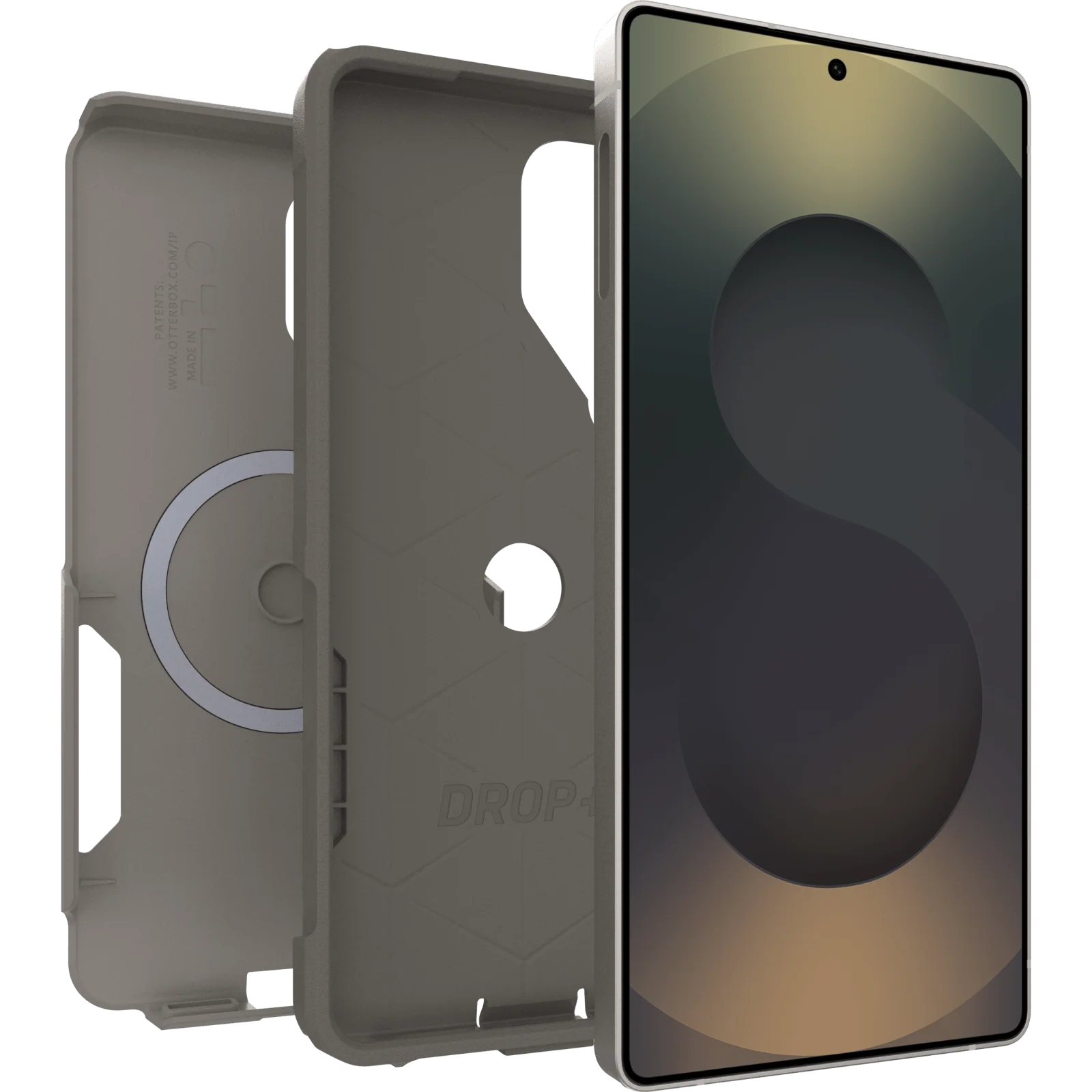 Otterbox Commuter for Samsung Galaxy S26 Ultra - Grey Comfort Beige - Image 3