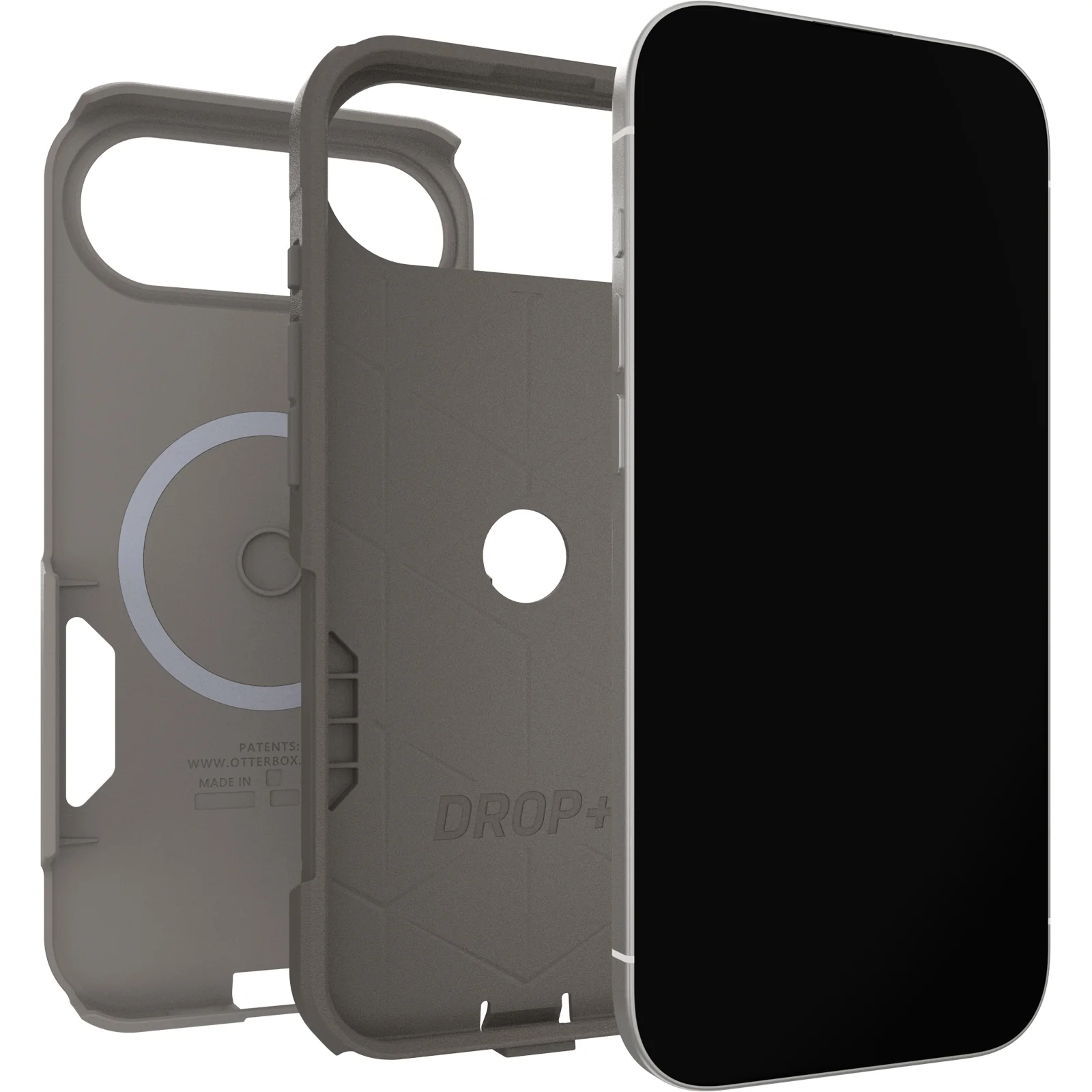 OtterBox Commuter MagSafe Case & Camera Control Button iPhone 17 Air – Cottonwood Glen Stone - Image 4