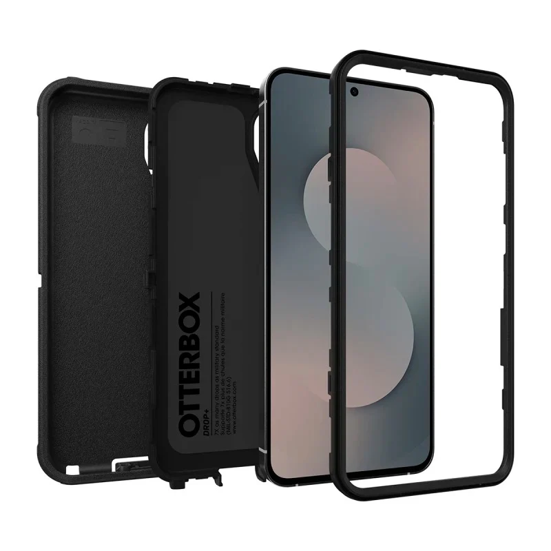 Otterbox Defender Case Samsung S25 FE 2025 5G 6.7 inch - Black - Image 3