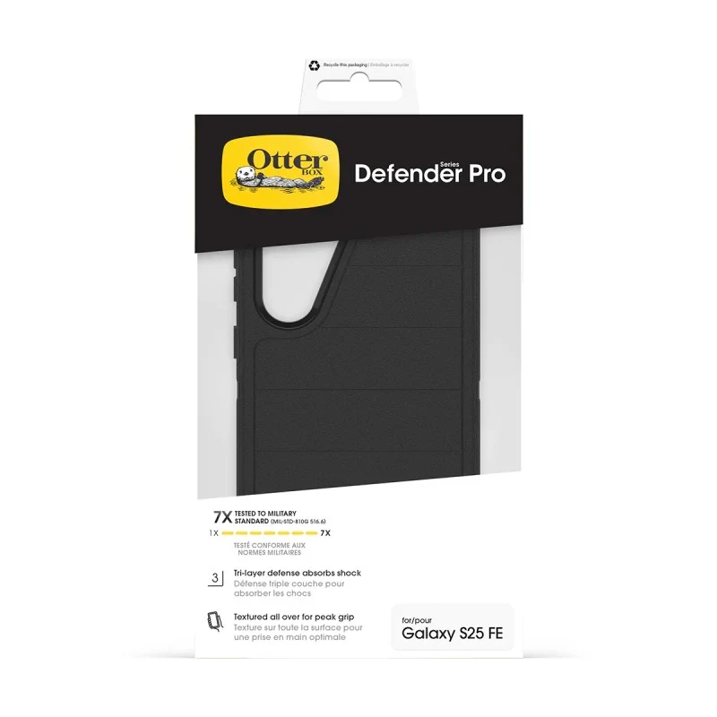 Otterbox Defender Case Samsung S25 FE 2025 5G 6.7 inch - Black - Image 6