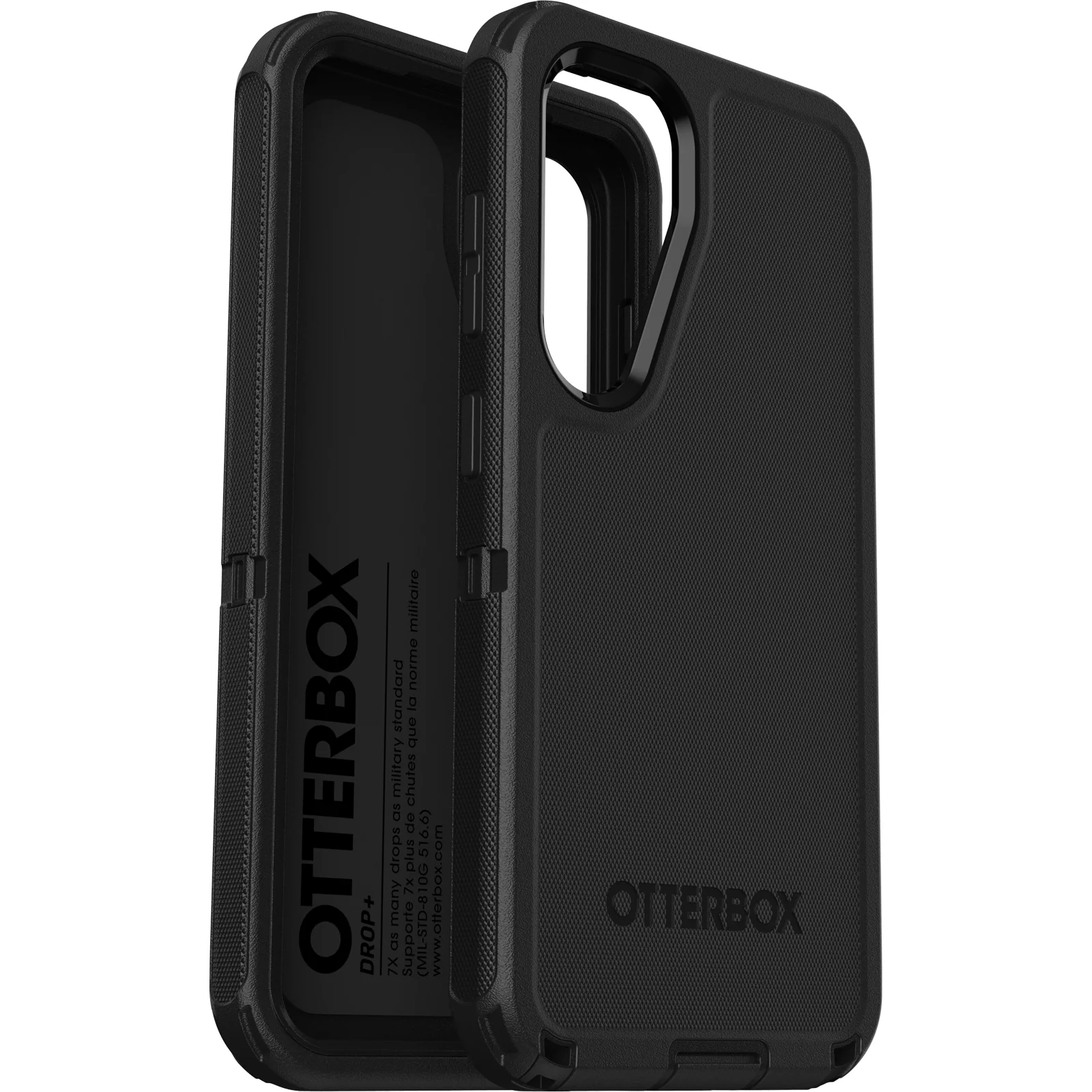 Otterbox Defender Case Samsung S25 /S24 Standard 5G 6.2 inch - Black - Image 4