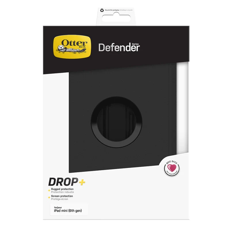 OtterBox Defender Case suits iPad Mini 6 / 7 - Black - Image 6