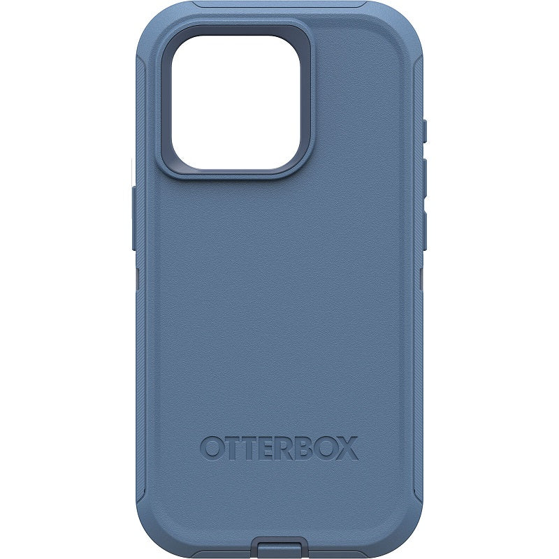 OtterBox Defender iPhone 15 Pro 6.1 Case Baby Blue Jeans - Image 2