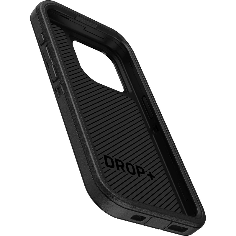 OtterBox Defender iPhone 15 Pro 6.1 Case Black - Image 3