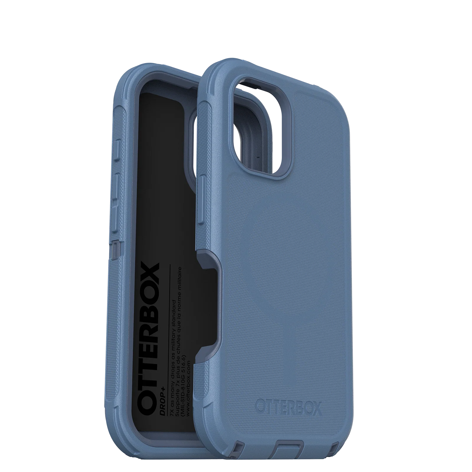 OtterBox Defender with MagSafe for iPhone 16 Pro 6.3" Case - Baby Blue Jeans - Image 2