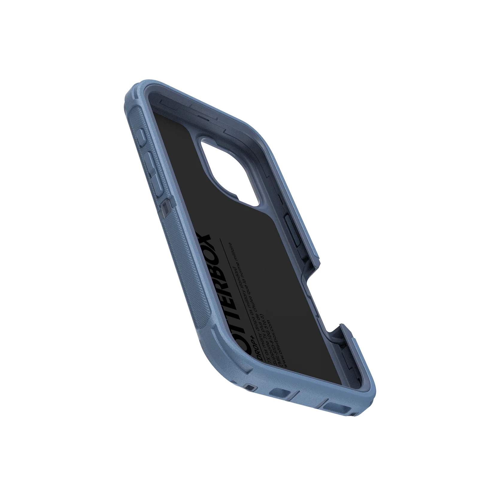 OtterBox Defender with MagSafe for iPhone 16 Pro 6.3" Case - Baby Blue Jeans - Image 4
