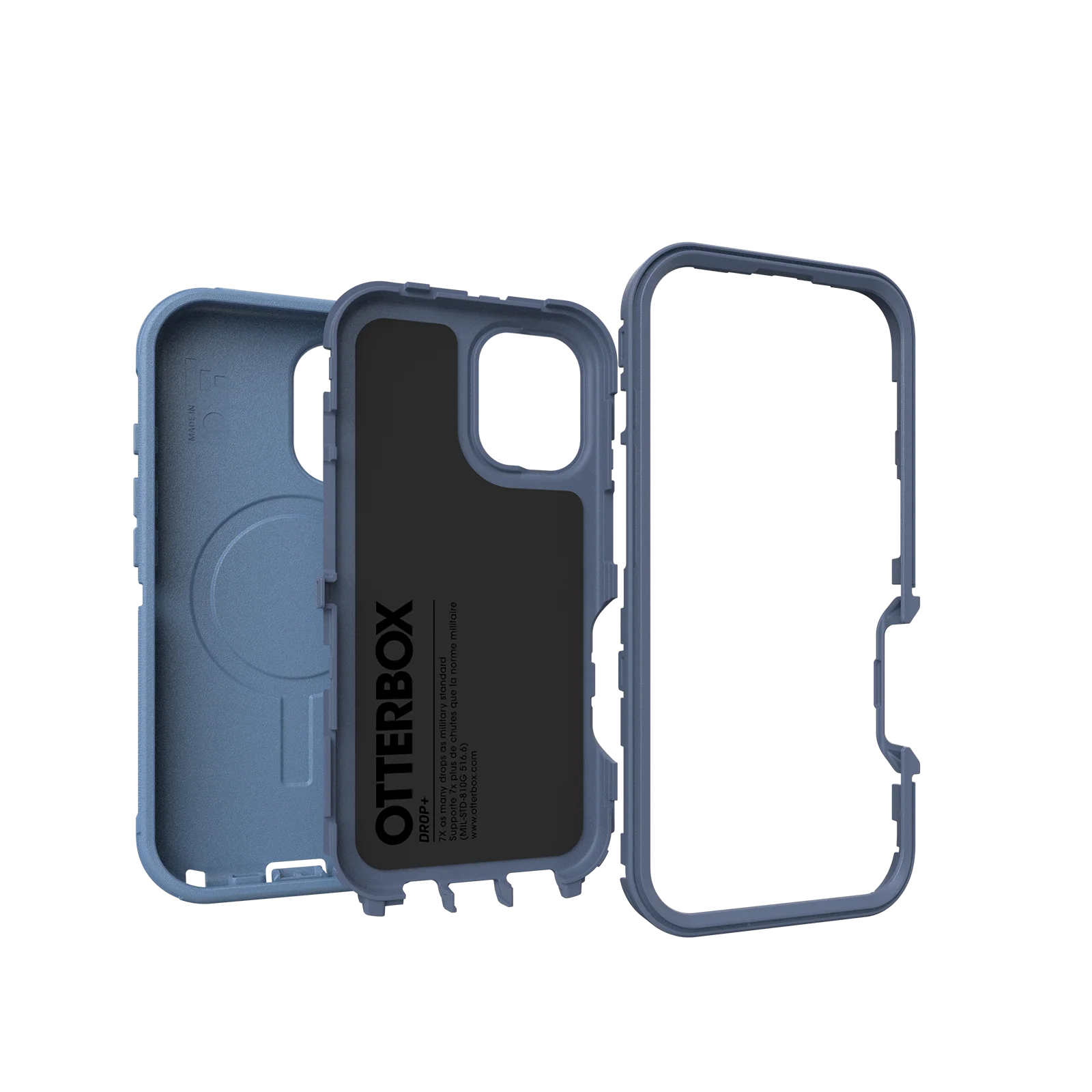 OtterBox Defender with MagSafe for iPhone 16 Pro Max 6.9" Case - Baby Blue Jeans - Image 5